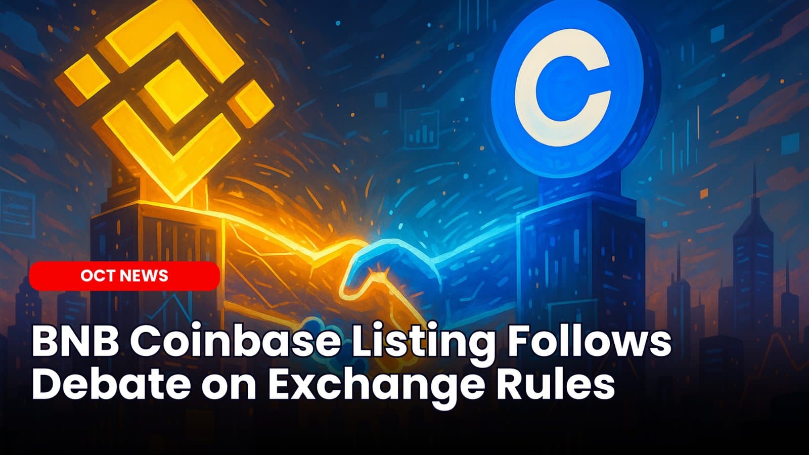 BNB Coinbase Listing Follows Debate on Exchange Rules