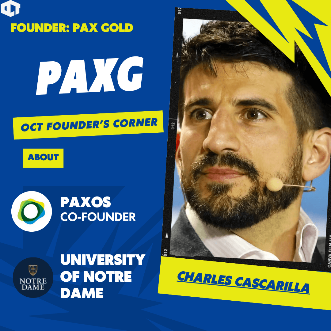Who Is Charles Cascarilla? Paxos Founder and PAX Gold Entrepreneur Explained image