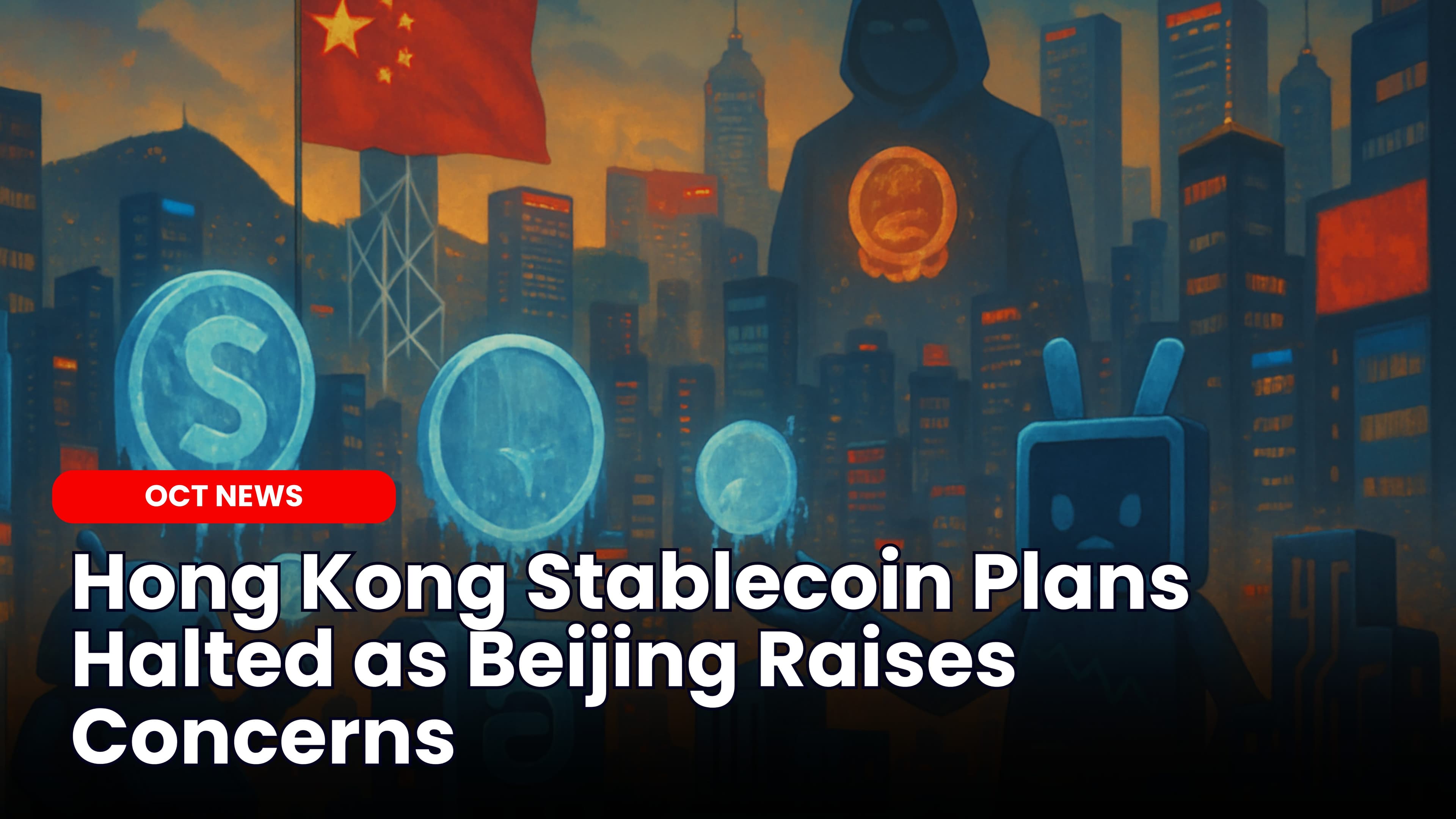 Hong Kong Stablecoin Plans Halted as Beijing Raises Concerns