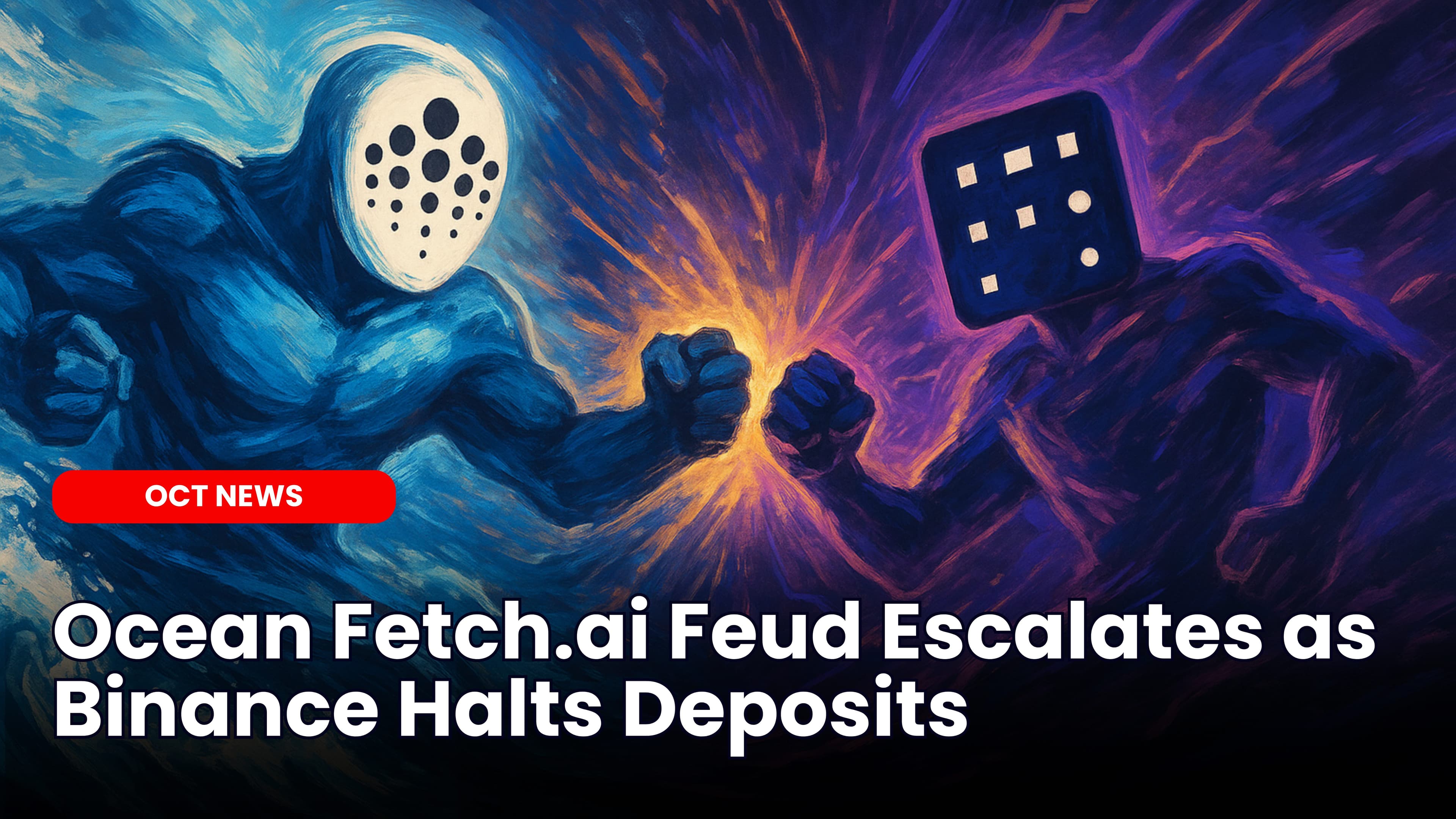 Ocean Fetch.ai Feud Escalates as Binance Halts Deposits
