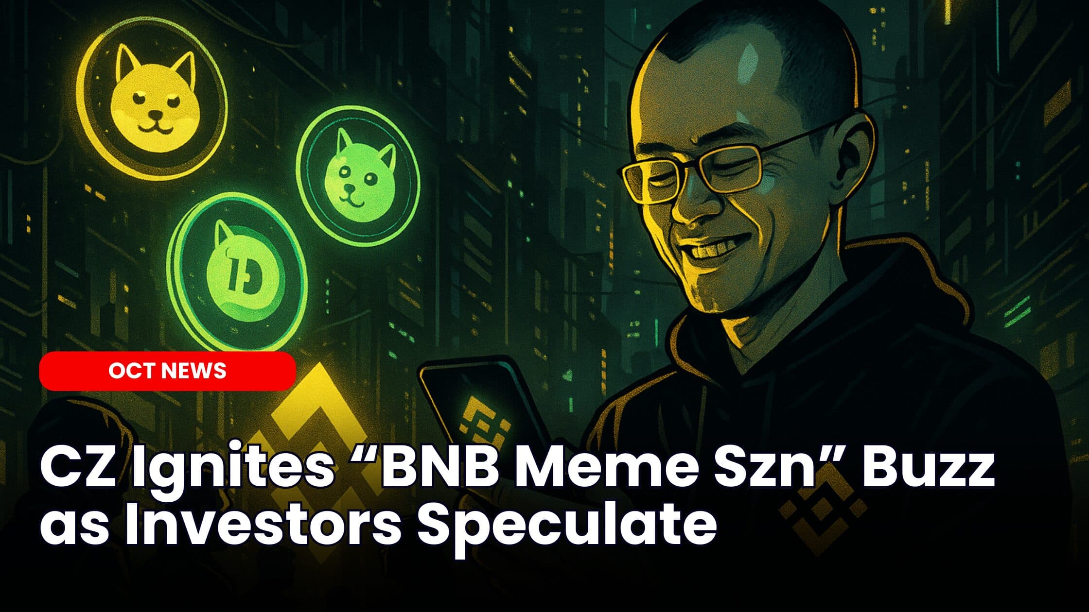 CZ Ignites “BNB Meme Szn” Buzz as Investors Speculate