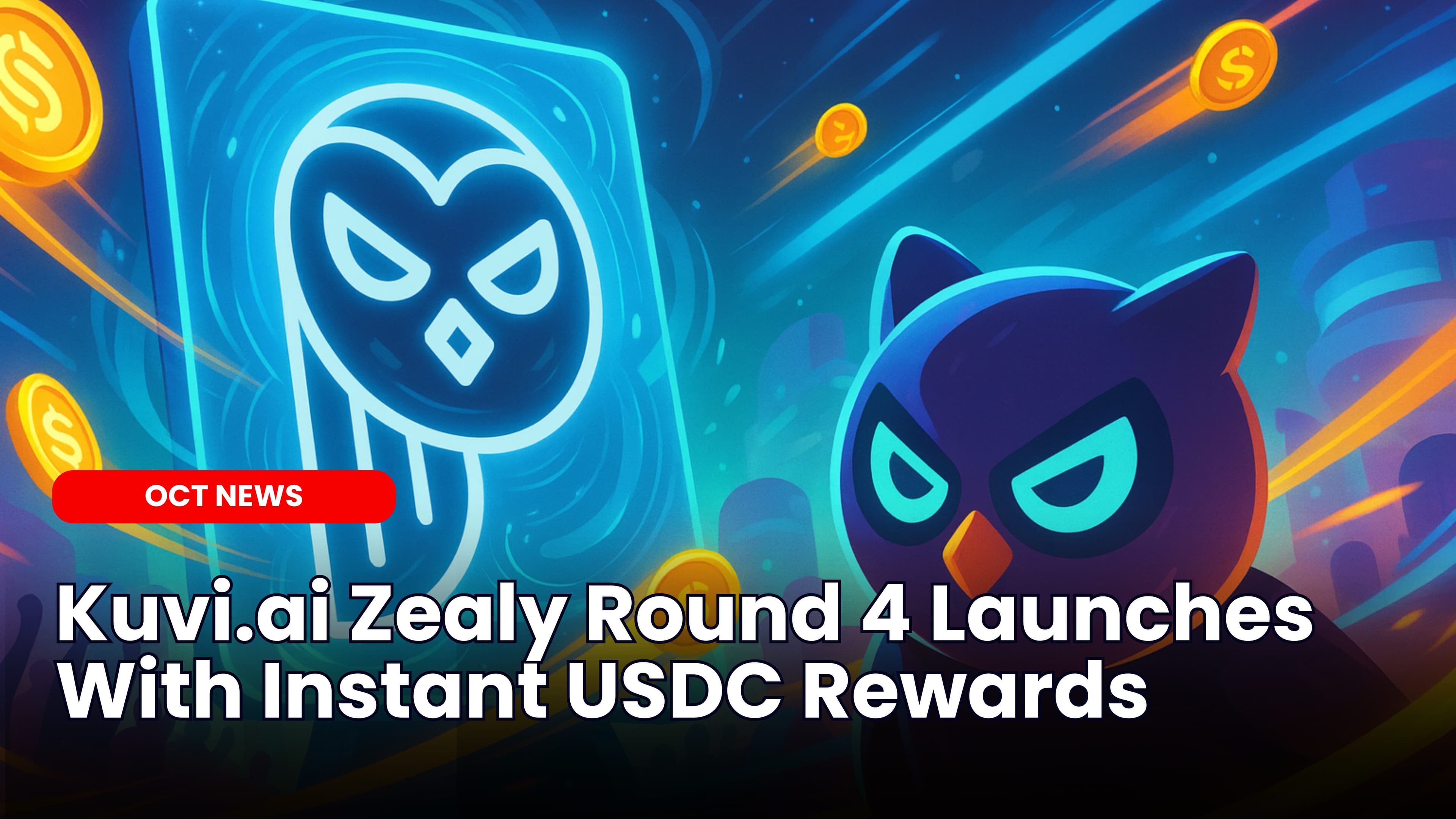 Kuvi.ai Zealy Round 4 Launches With Instant USDC Rewards