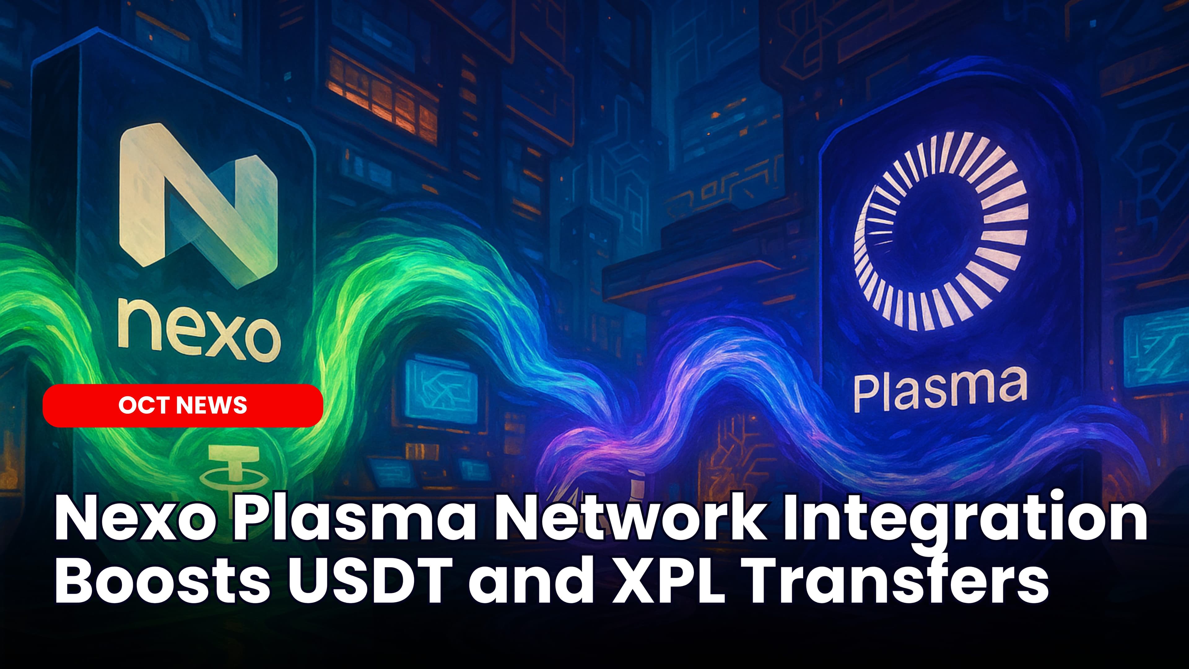 Nexo Plasma Network Integration Boosts USDT and XPL Transfers