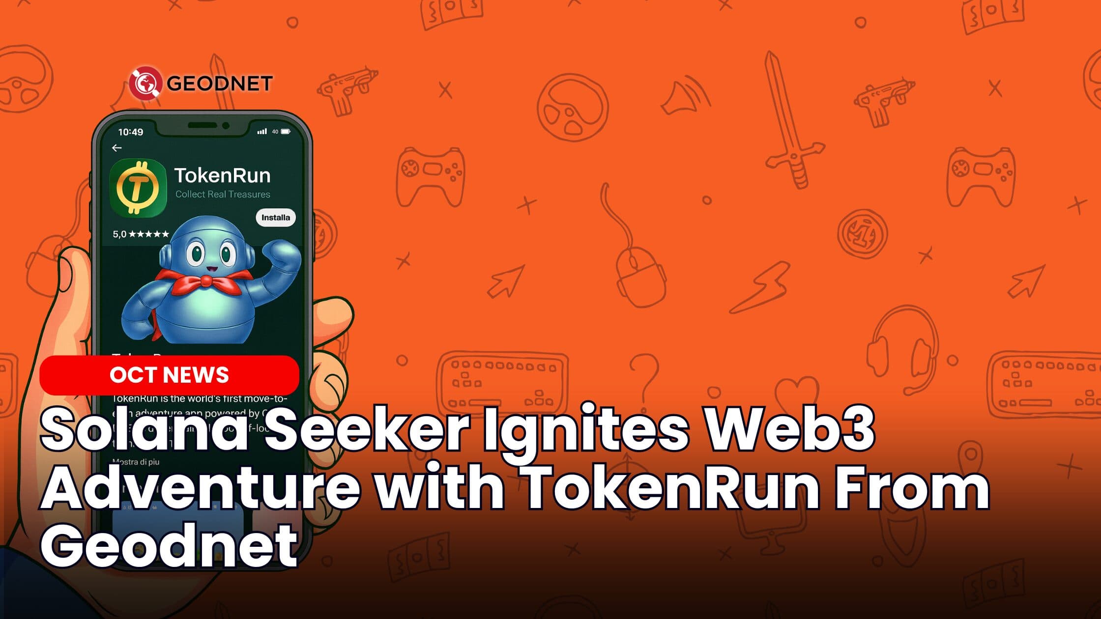 Solana Seeker Launches TokenRun With Geodnet