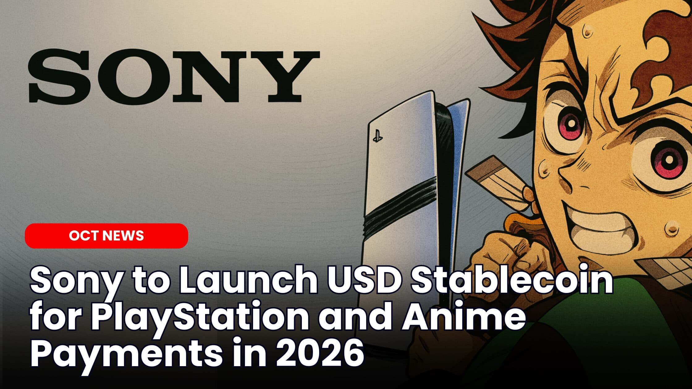 Sony to Launch USD Stablecoin for PlayStation and Anime Payments in 2026