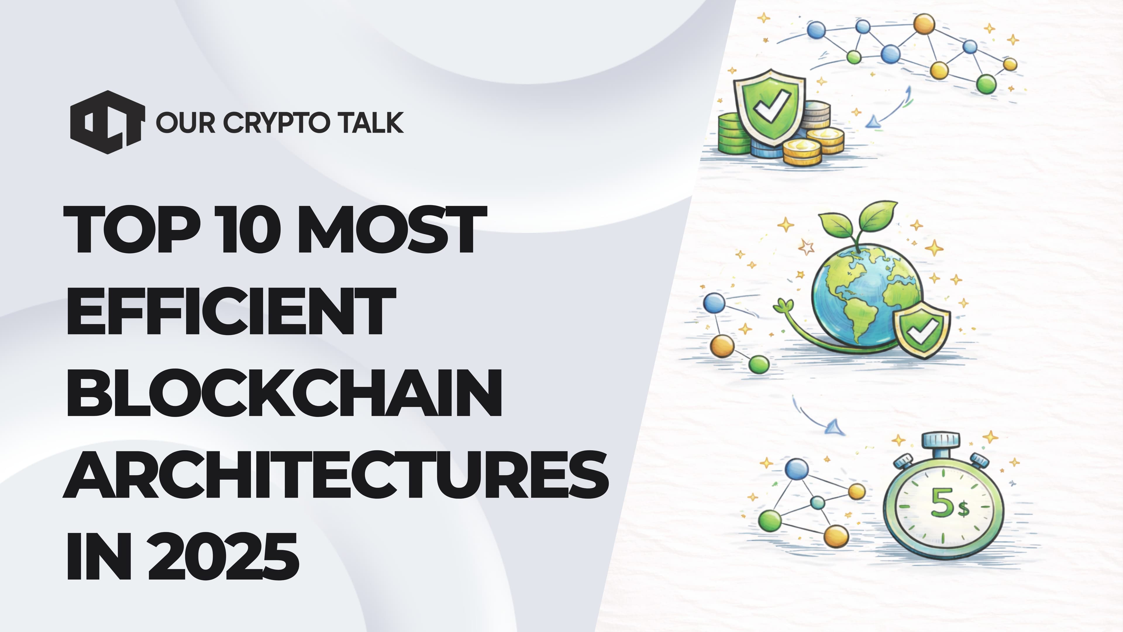 Top 10 Most Efficient Blockchain Architectures in 2025