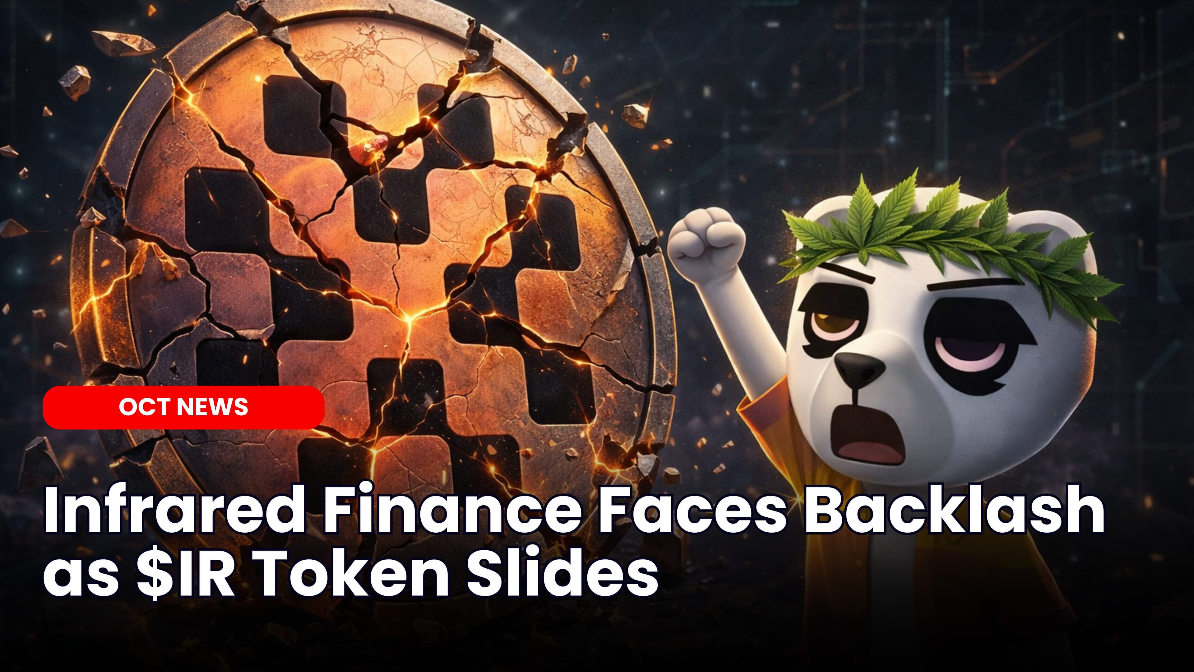 Infrared Finance Faces Backlash as $IR Token Slides