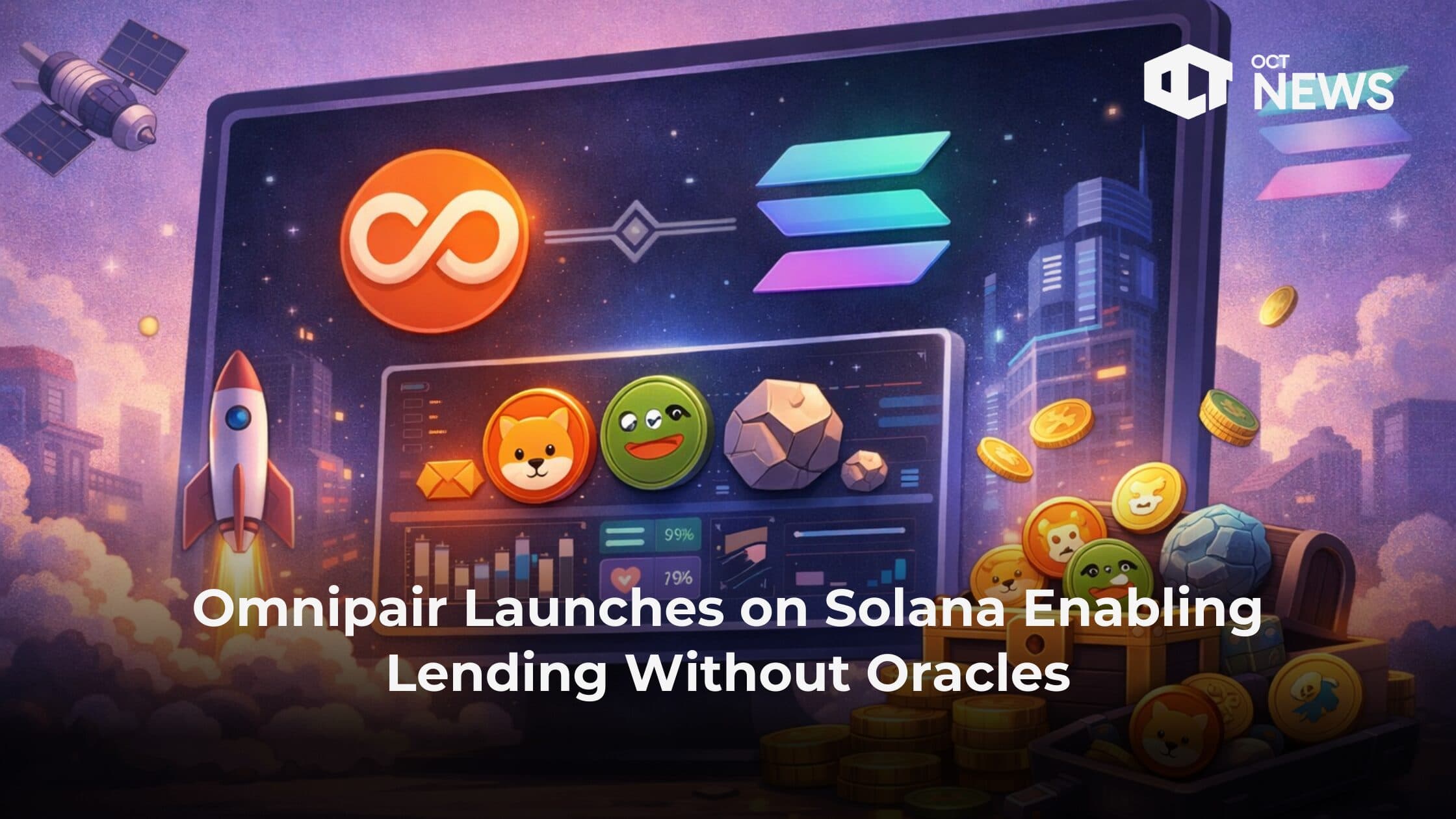 Omnipair Launches on Solana Enabling Lending Without Oracles