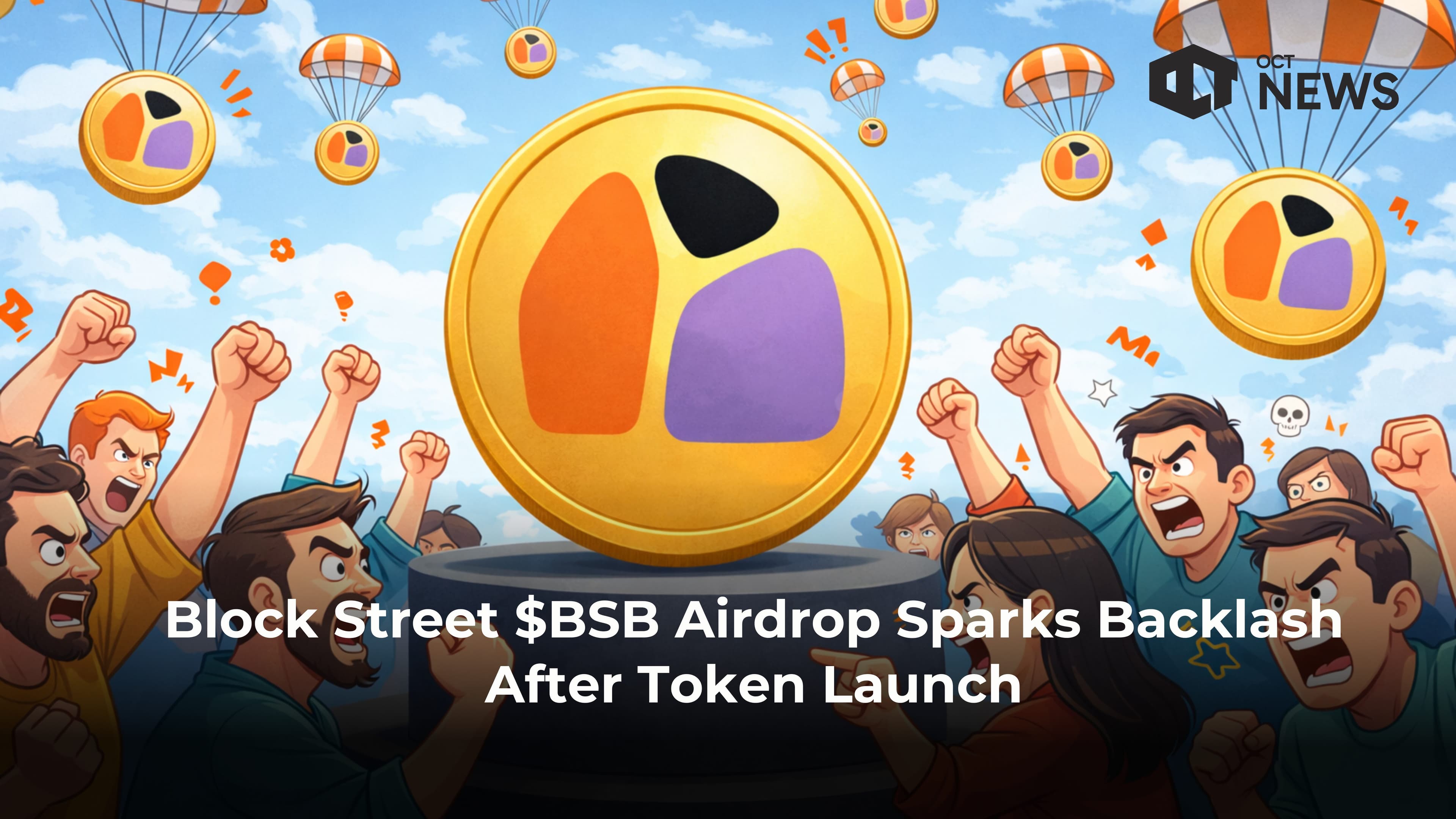 Block Street $BSB Airdrop Sparks Backlash After Token Launch image