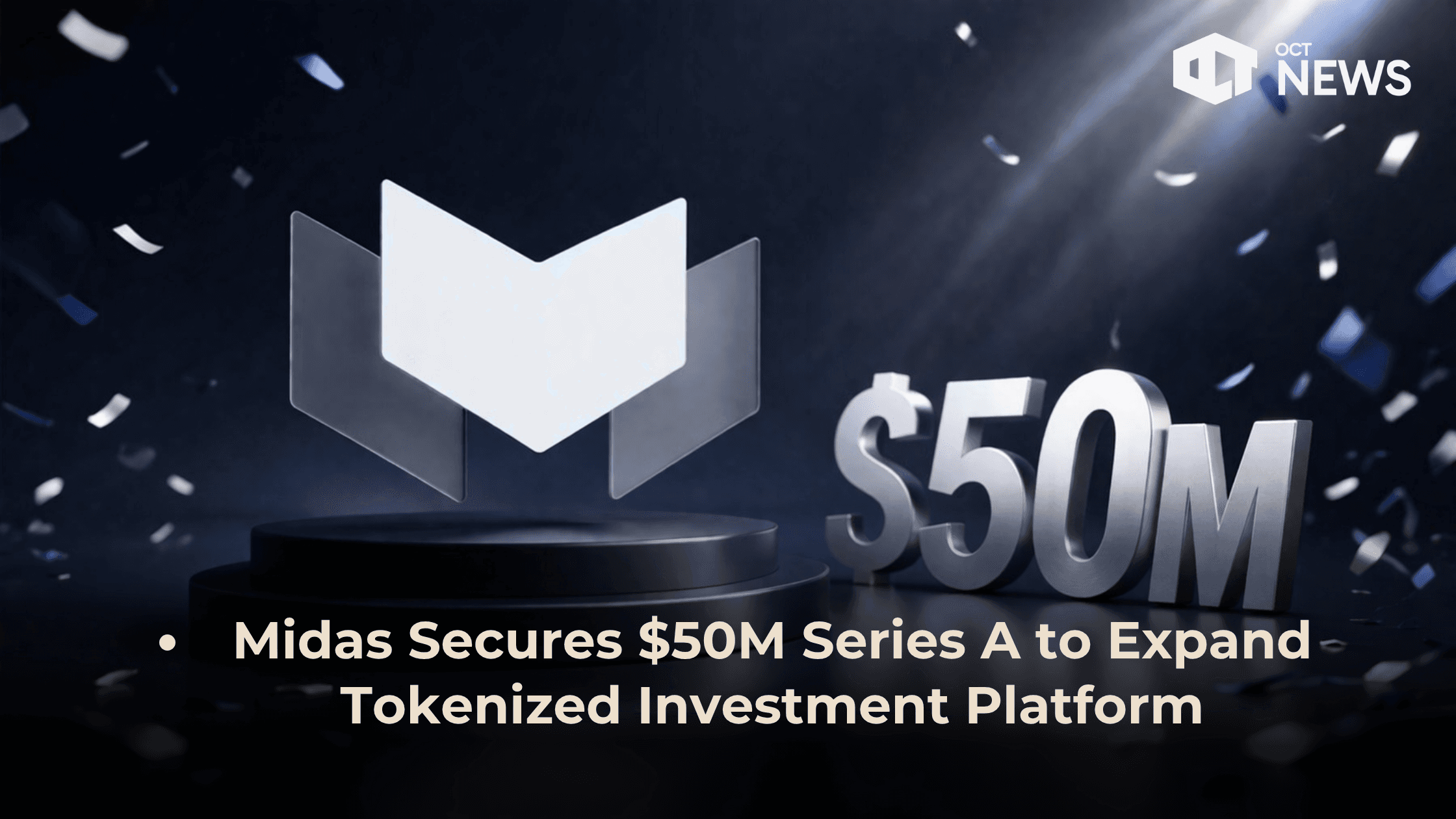 Midas Raises $50M Series A to Expand RWA Platform
