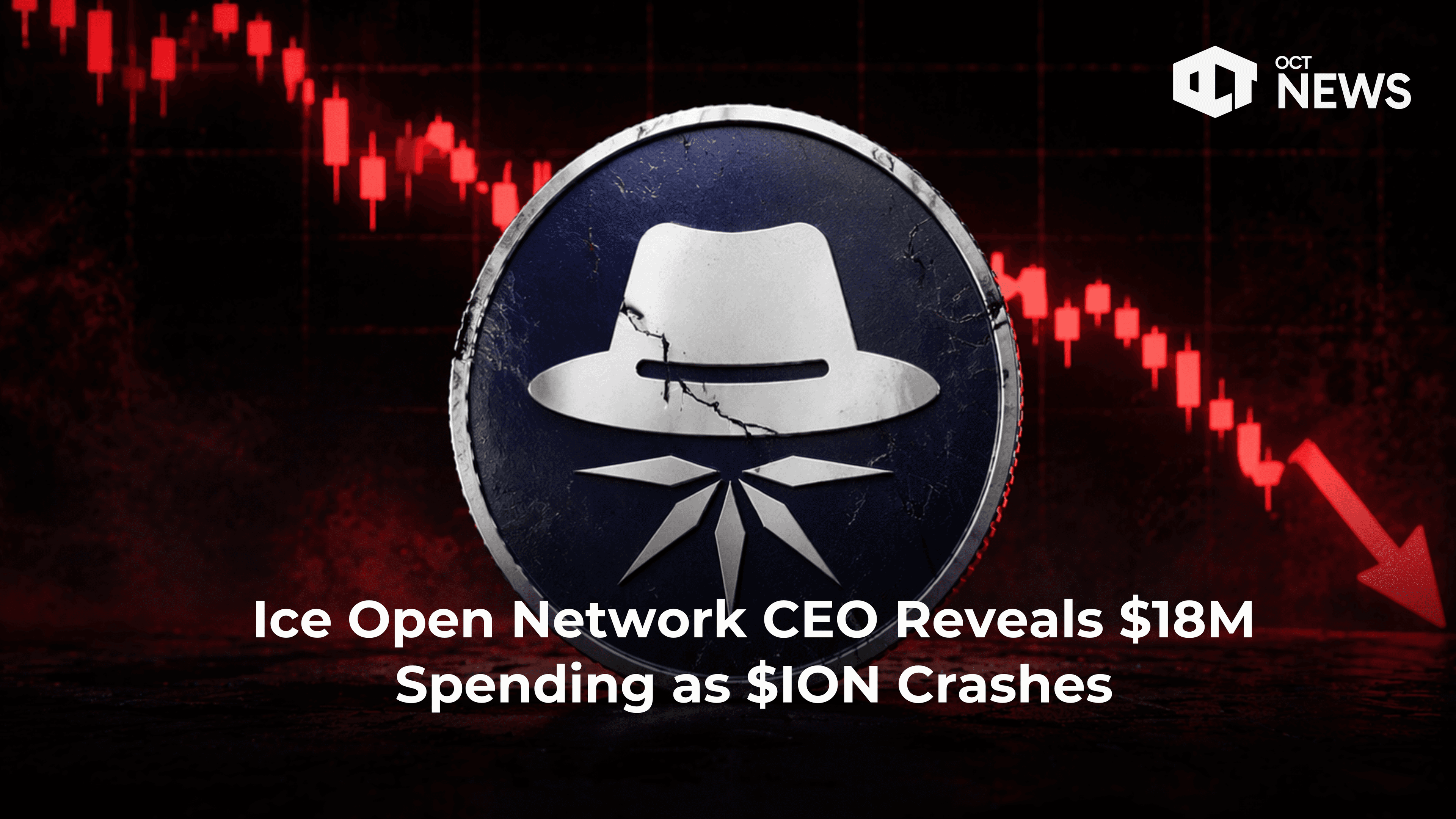 Ice Open Network CEO Reveals $18M Spending as $ION Crashes