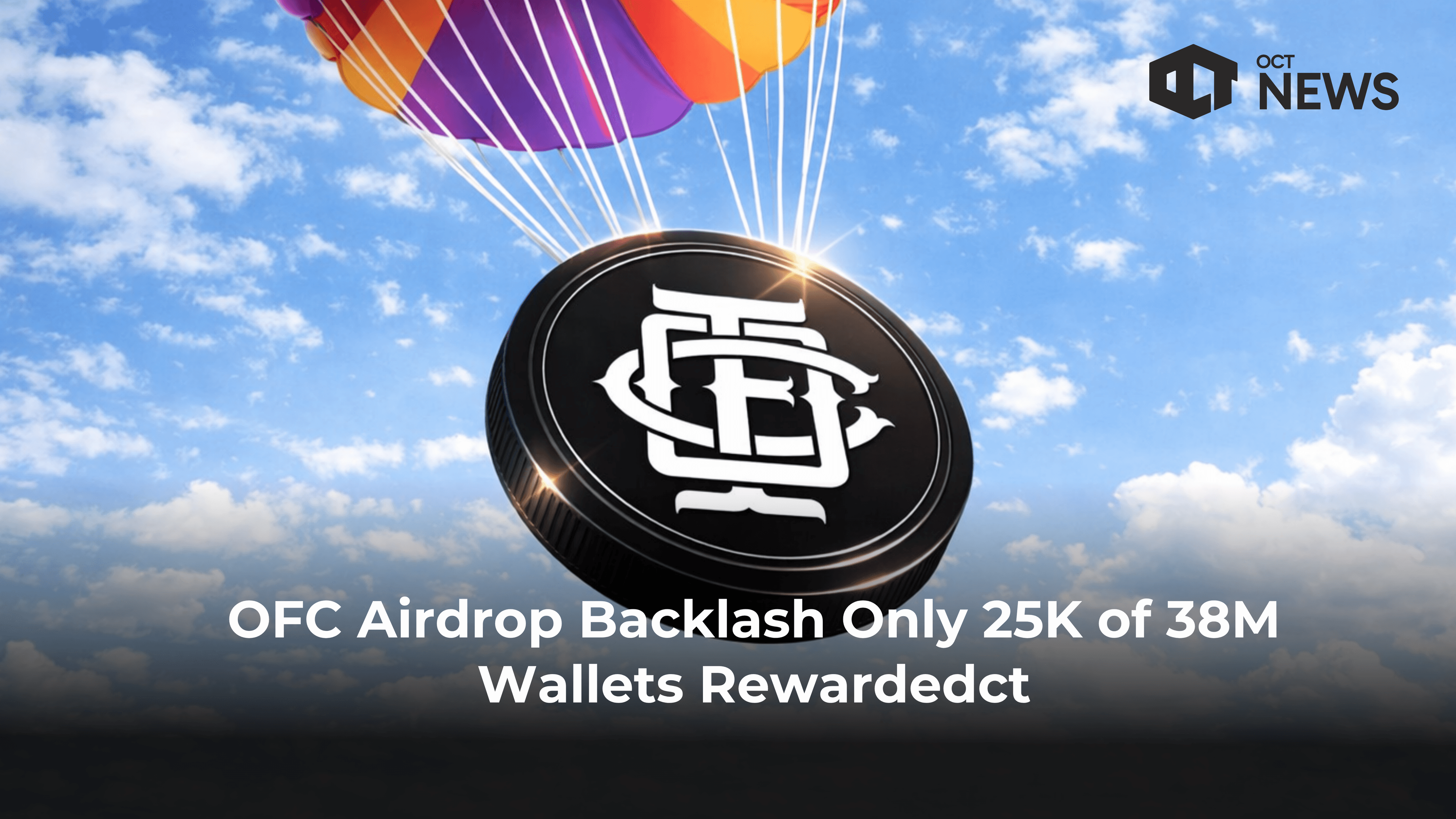 OFC Airdrop Backlash Only 25K of 38M Wallets Rewarded