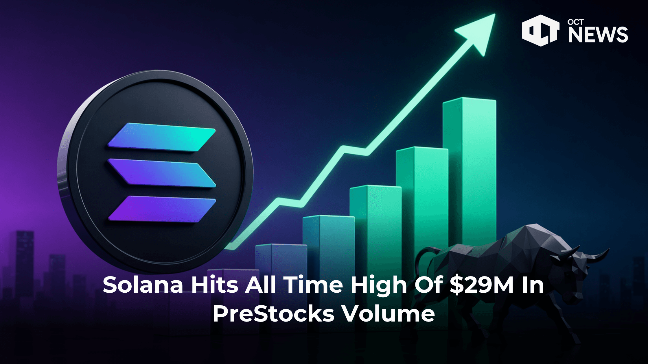 PreStocks Hits $29M All-Time High in Daily Trading Volume on Solana
