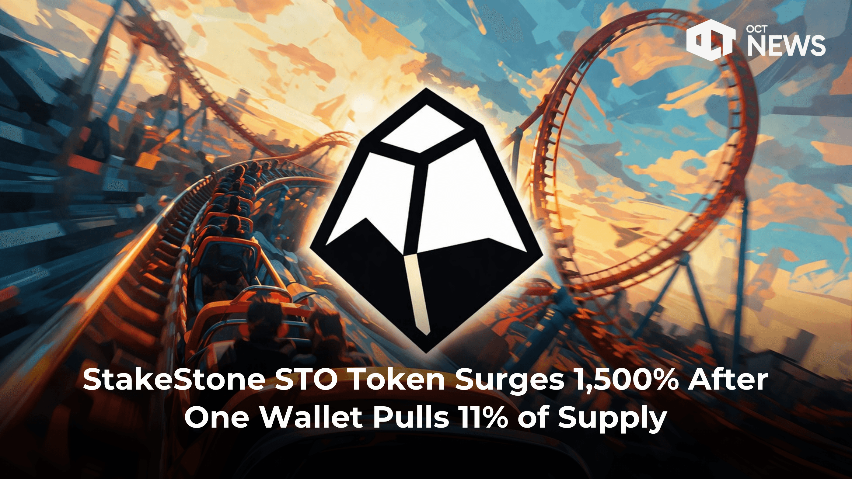 StakeStone STO Token Surges 1,500% After One Wallet Pulls 11% of Supply