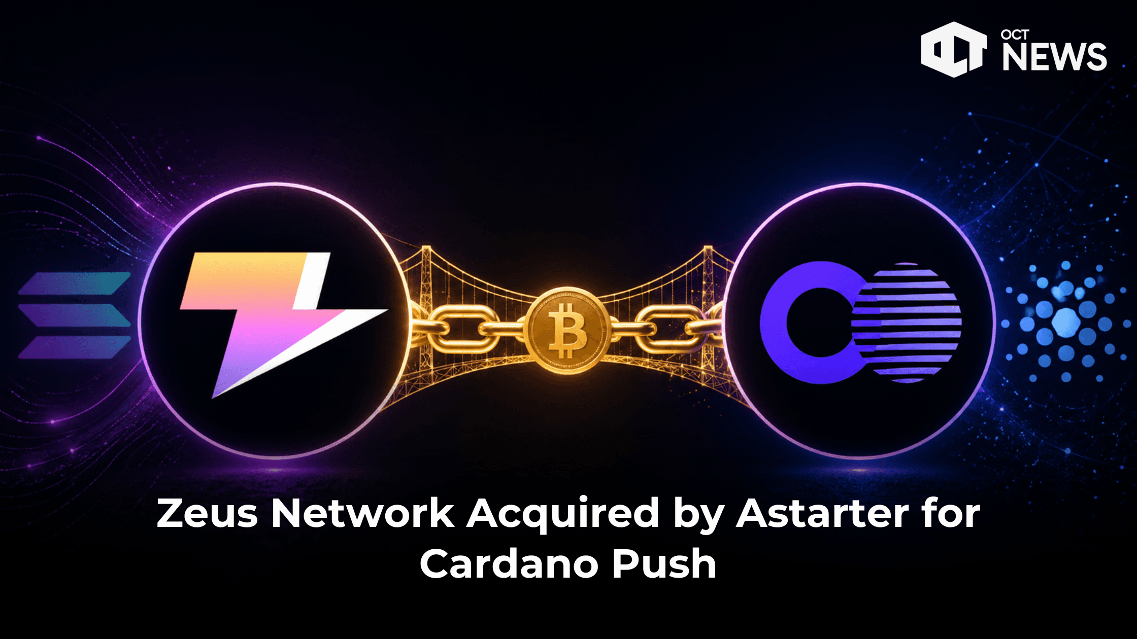 Zeus Network Acquired by Astarter for Cardano Push