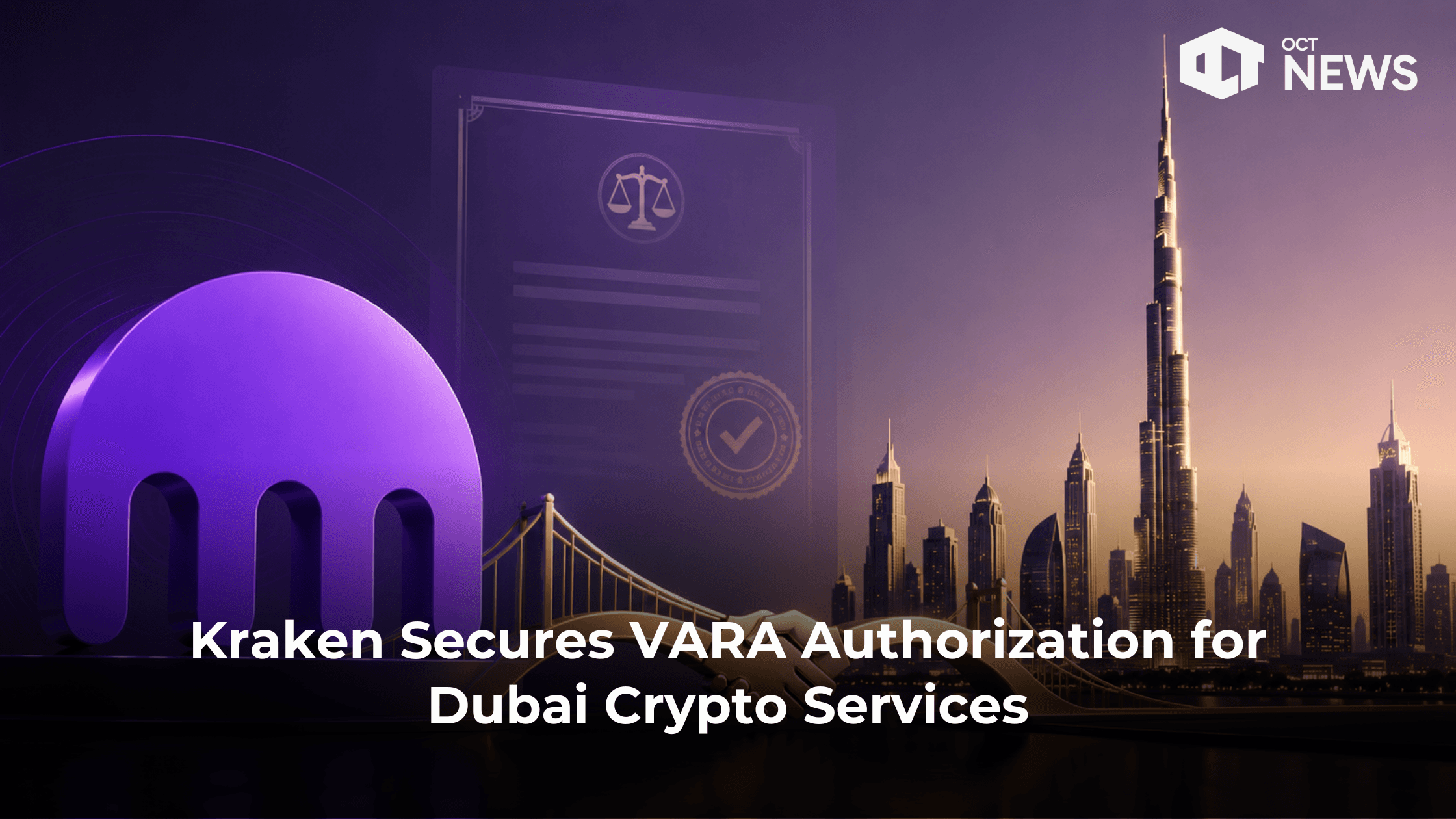 Kraken Secures VARA Authorization for Dubai Crypto Services image
