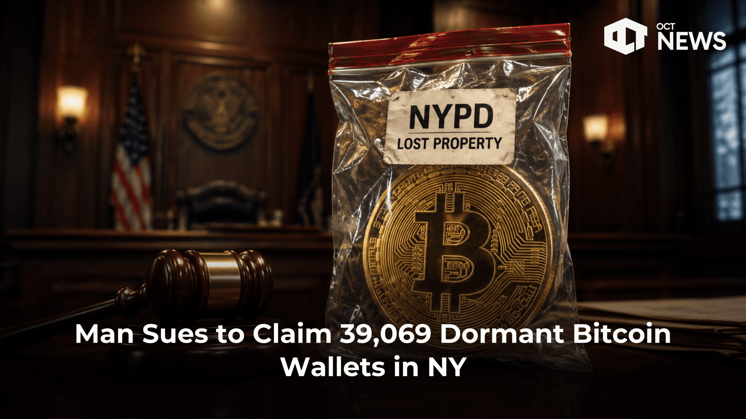 Man Sues to Claim 39,069 Dormant Bitcoin Wallets in NY