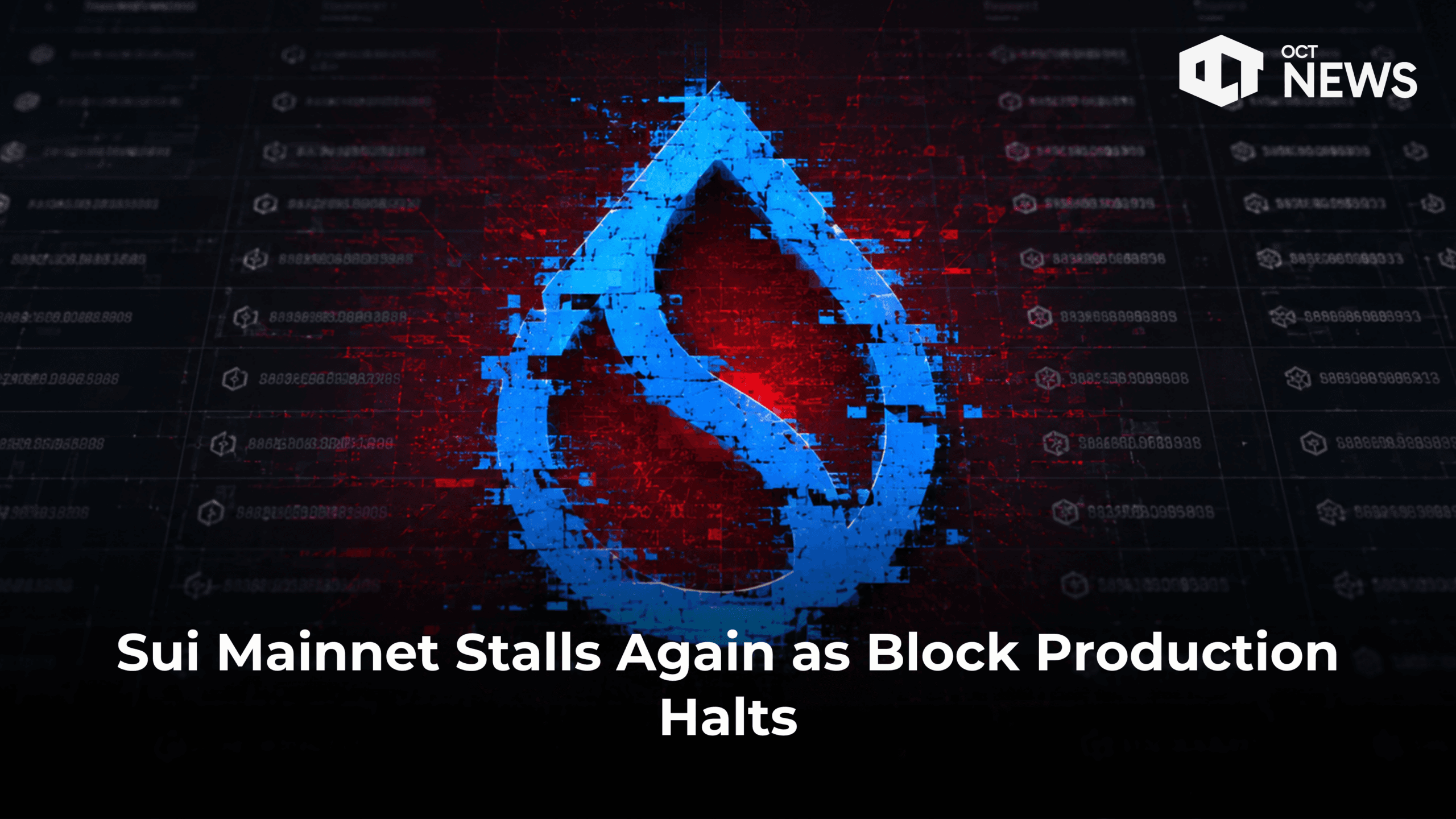 Sui Mainnet Stalls Again as Block Production Halts