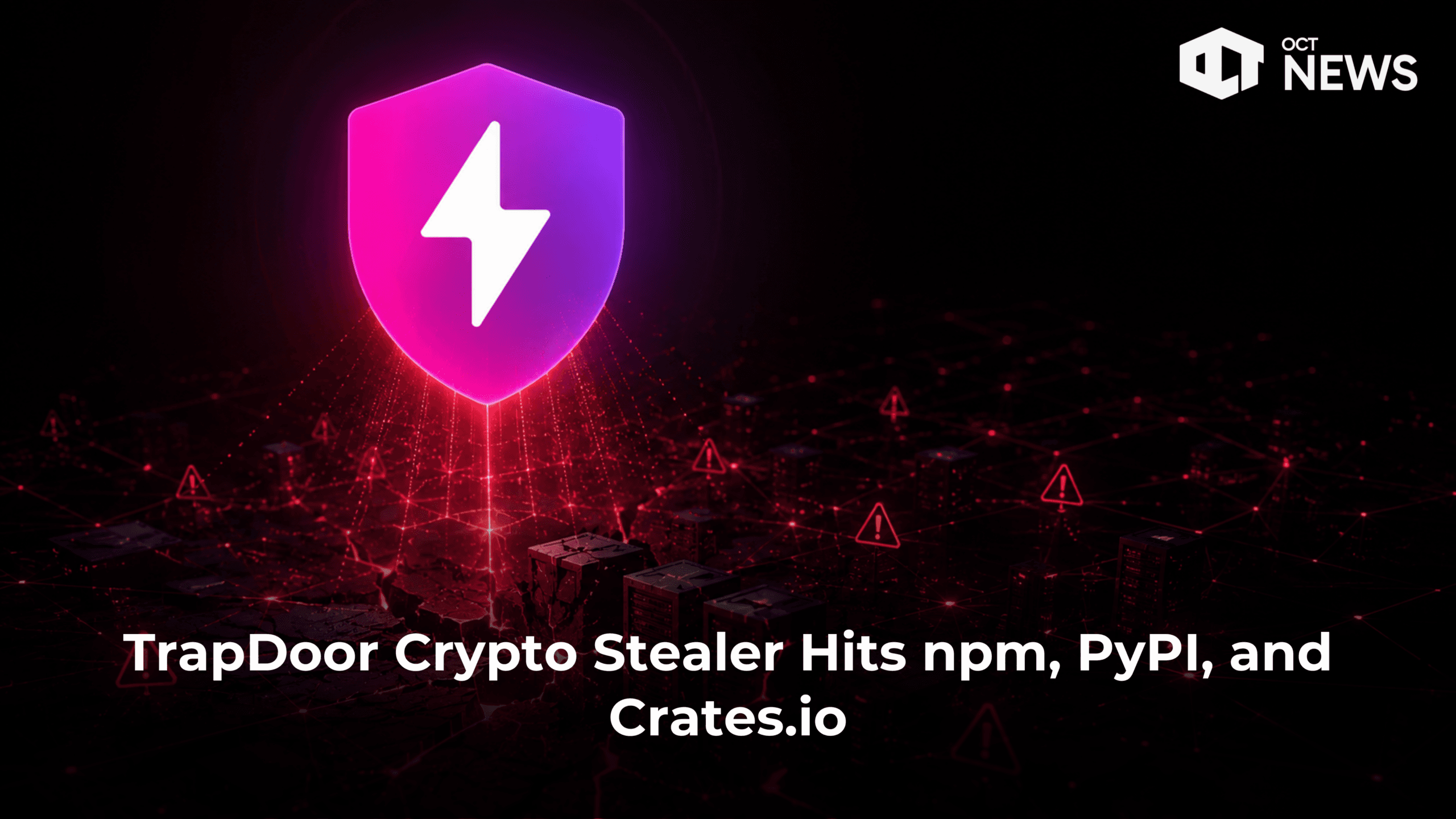 TrapDoor Crypto Stealer Hits npm, PyPI, and Crates.io
