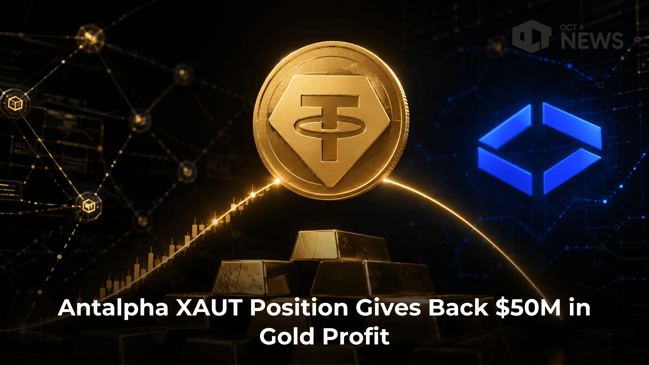 Antalpha XAUT Position Gives Back $50M in Gold Profit