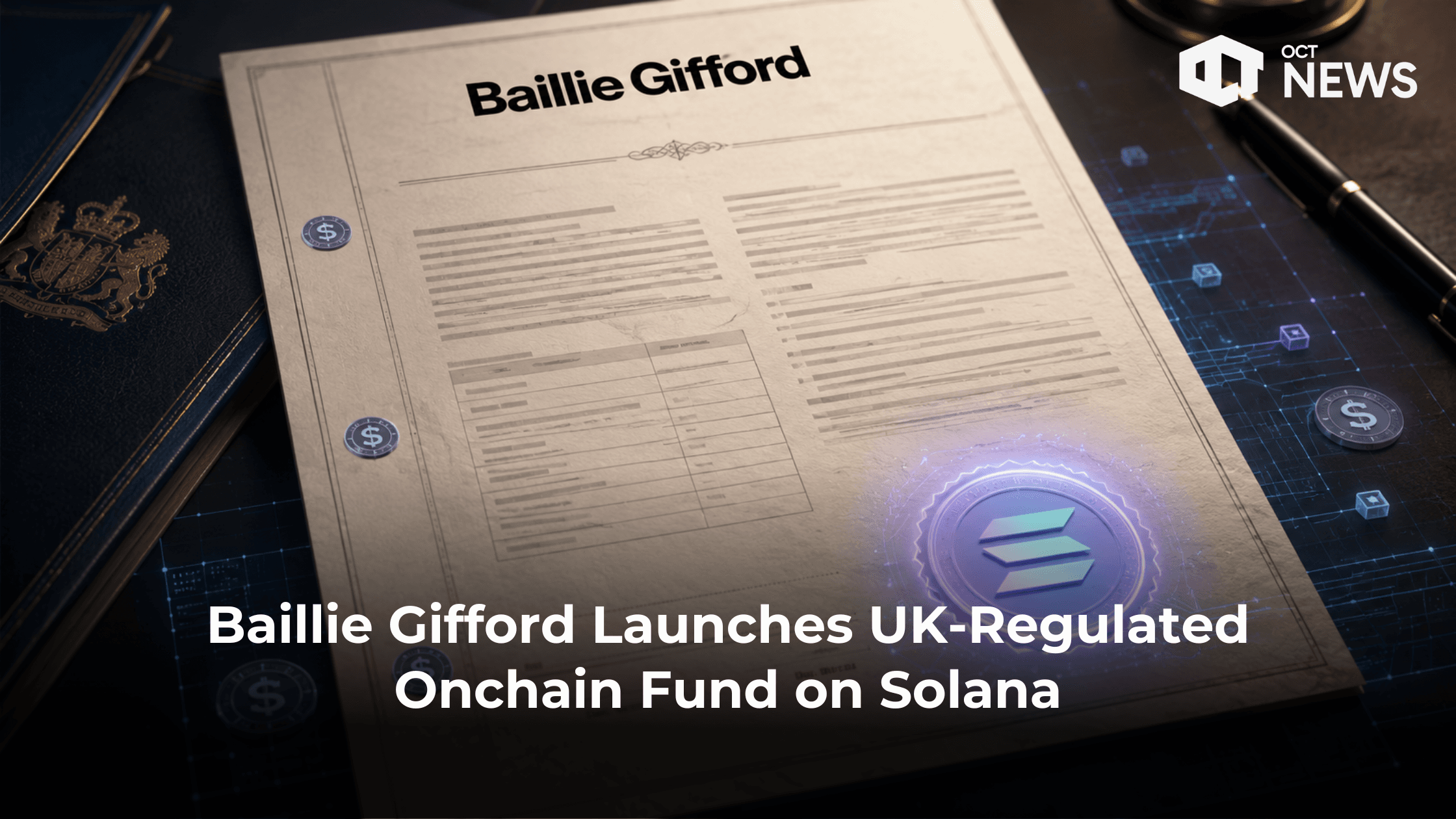 Baillie Gifford Launches UK-Regulated Onchain Fund on Solana