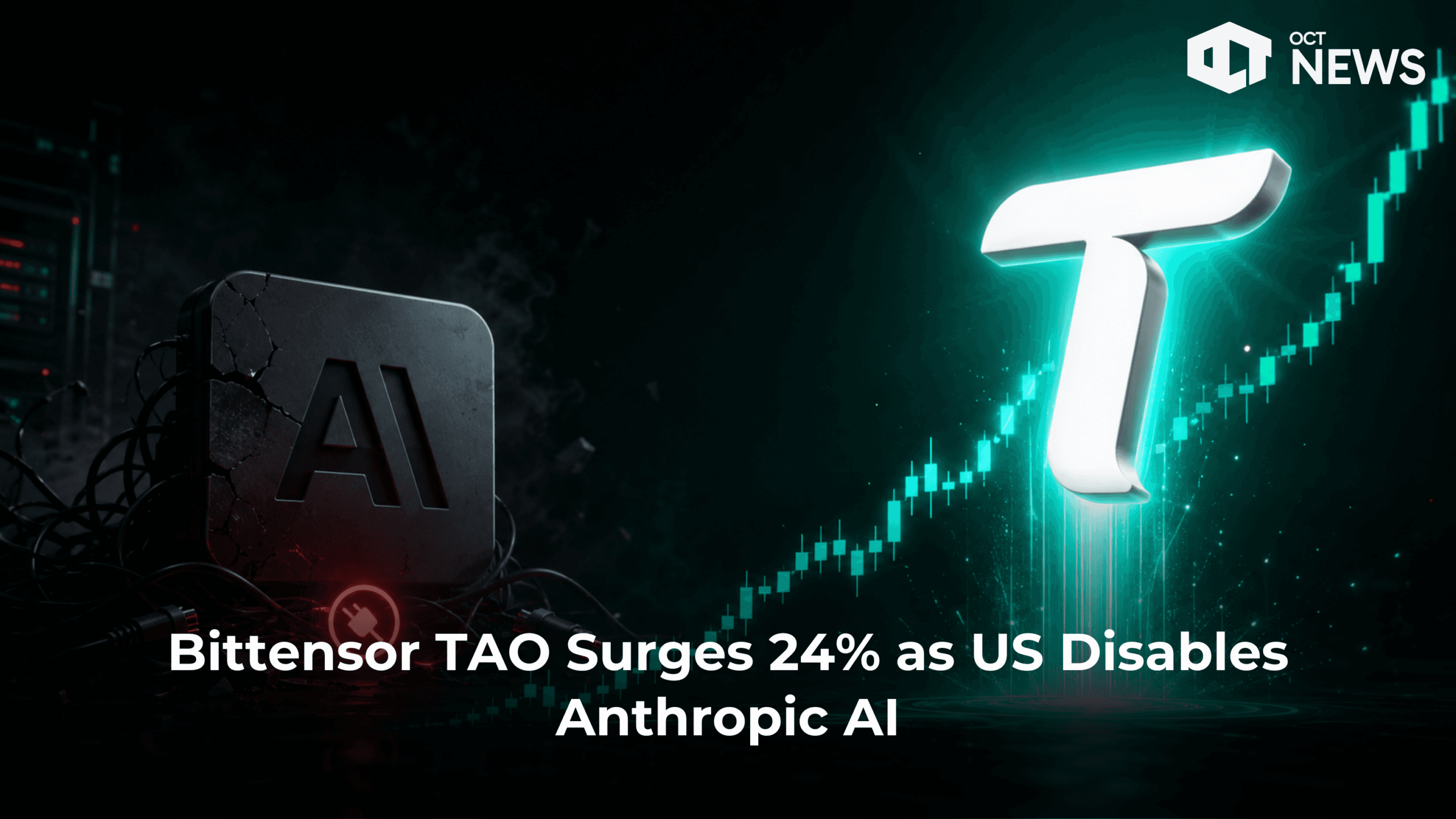 Bittensor TAO Surges 24% as US Disables Claude