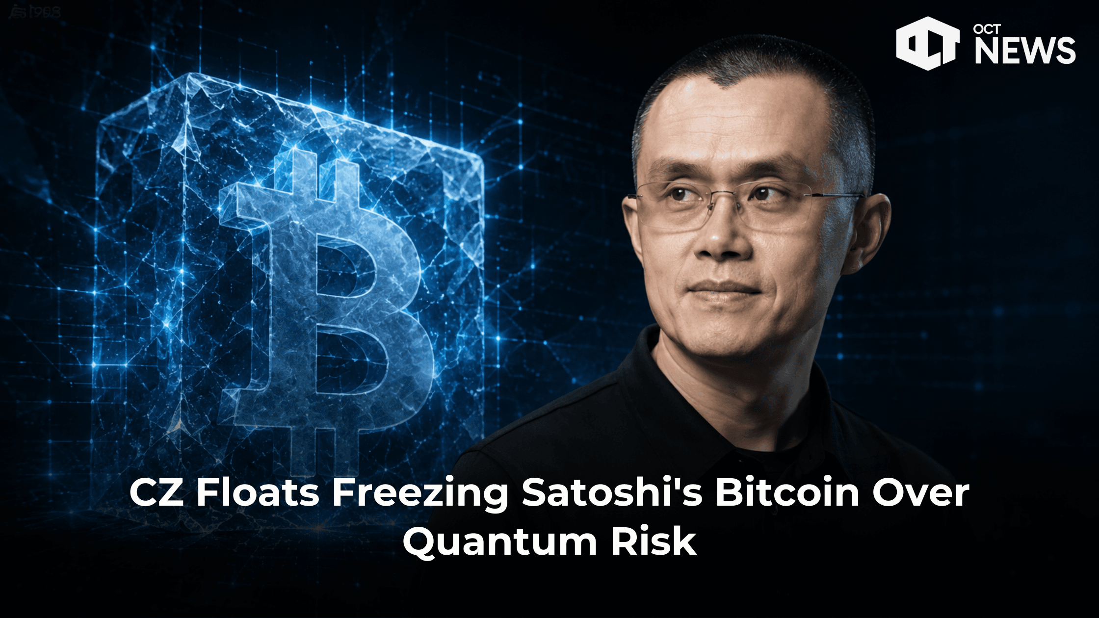 CZ Floats Freezing Satoshi’s Bitcoin Over Quantum Risk