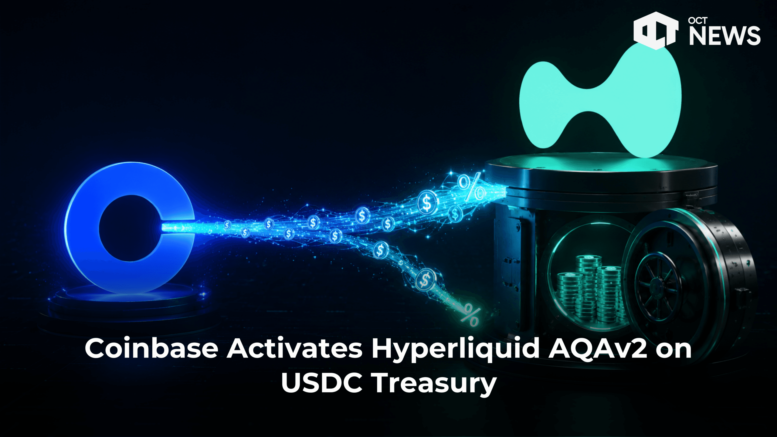 Coinbase Activates Hyperliquid AQAv2 on USDC Treasury