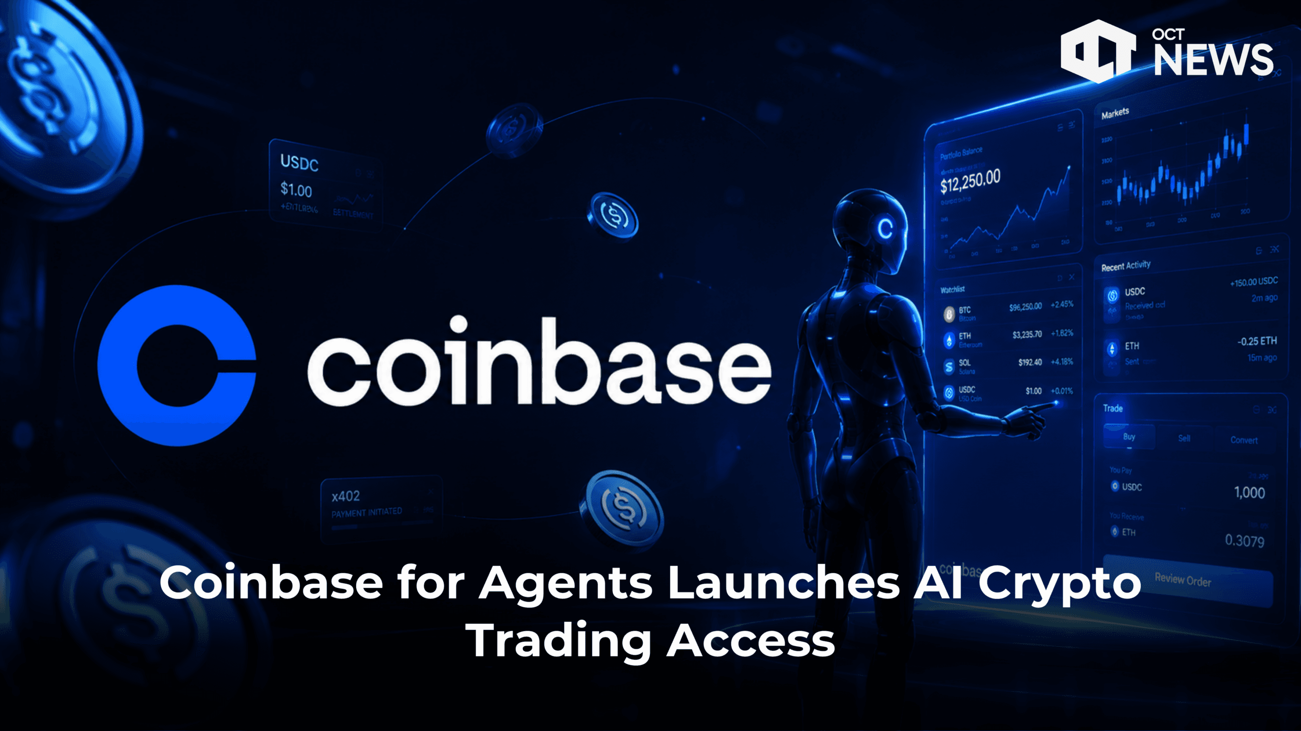Coinbase for Agents Launches AI Crypto Trading Access
