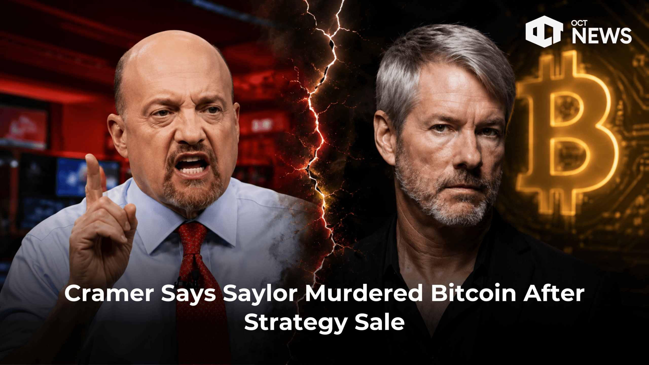 Jim Cramer Says Saylor Murdered Bitcoin After Strategy Sale