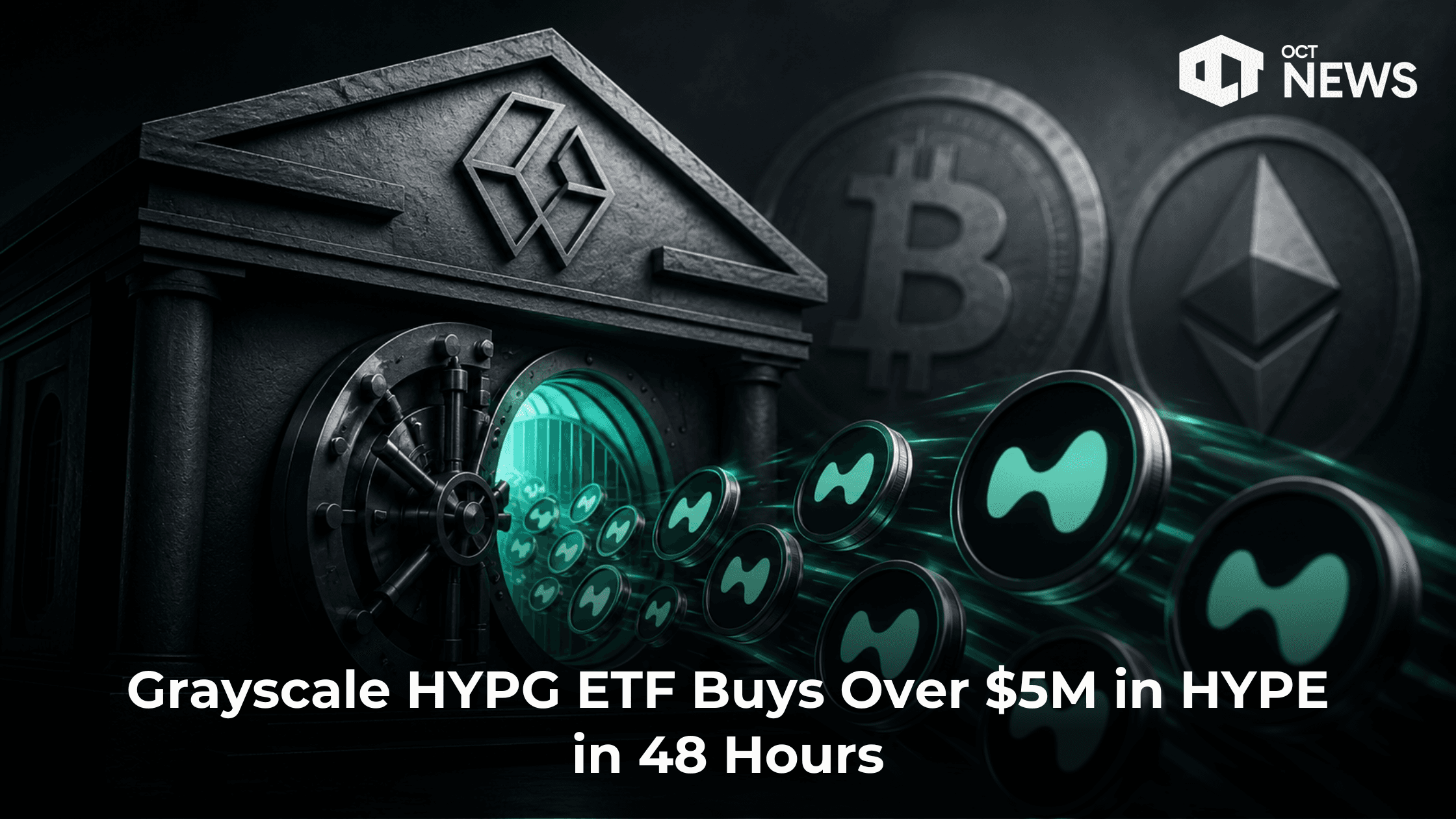 Grayscale HYPG ETF Buys Over $5M in HYPE in 48 Hours