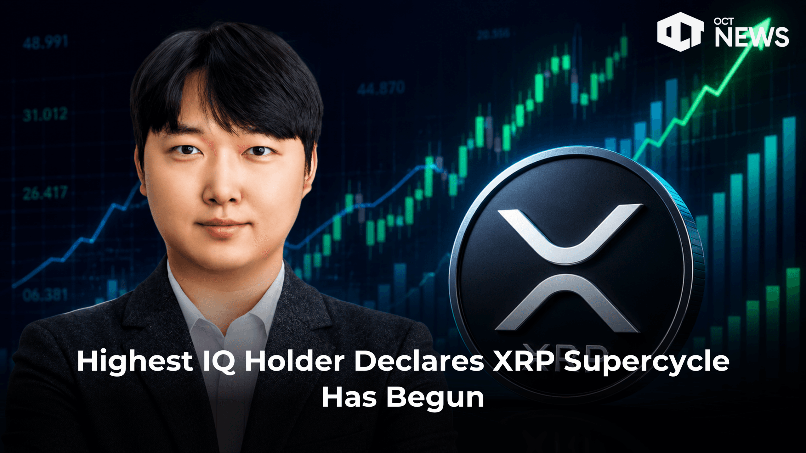 Highest IQ Holder Declares XRP Supercycle Has Begun