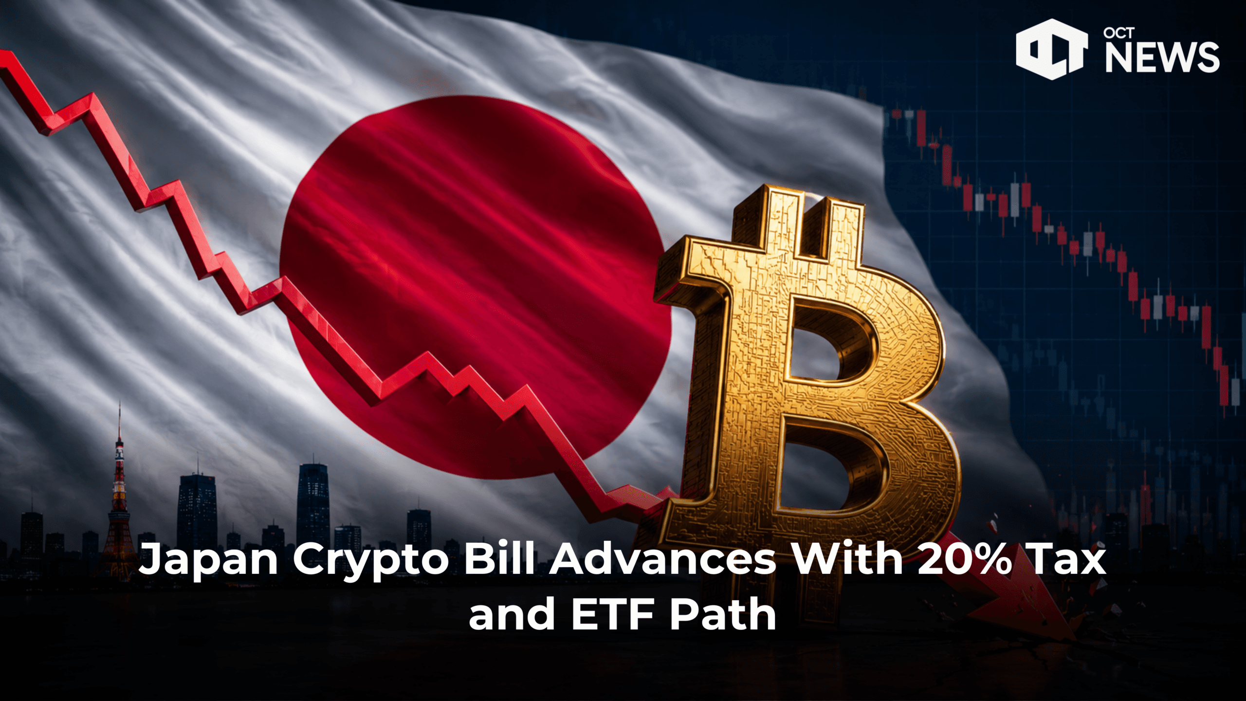 Japan Crypto Bill Advances With 20% Tax and ETF Path