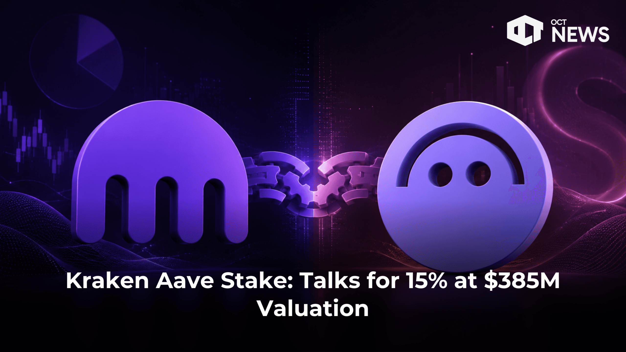 Kraken Aave Stake: Talks for 15% at $385M Valuation