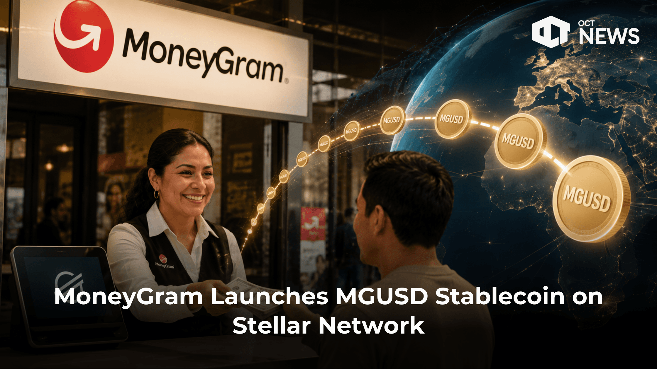 MoneyGram Launches MGUSD Stablecoin on Stellar Network