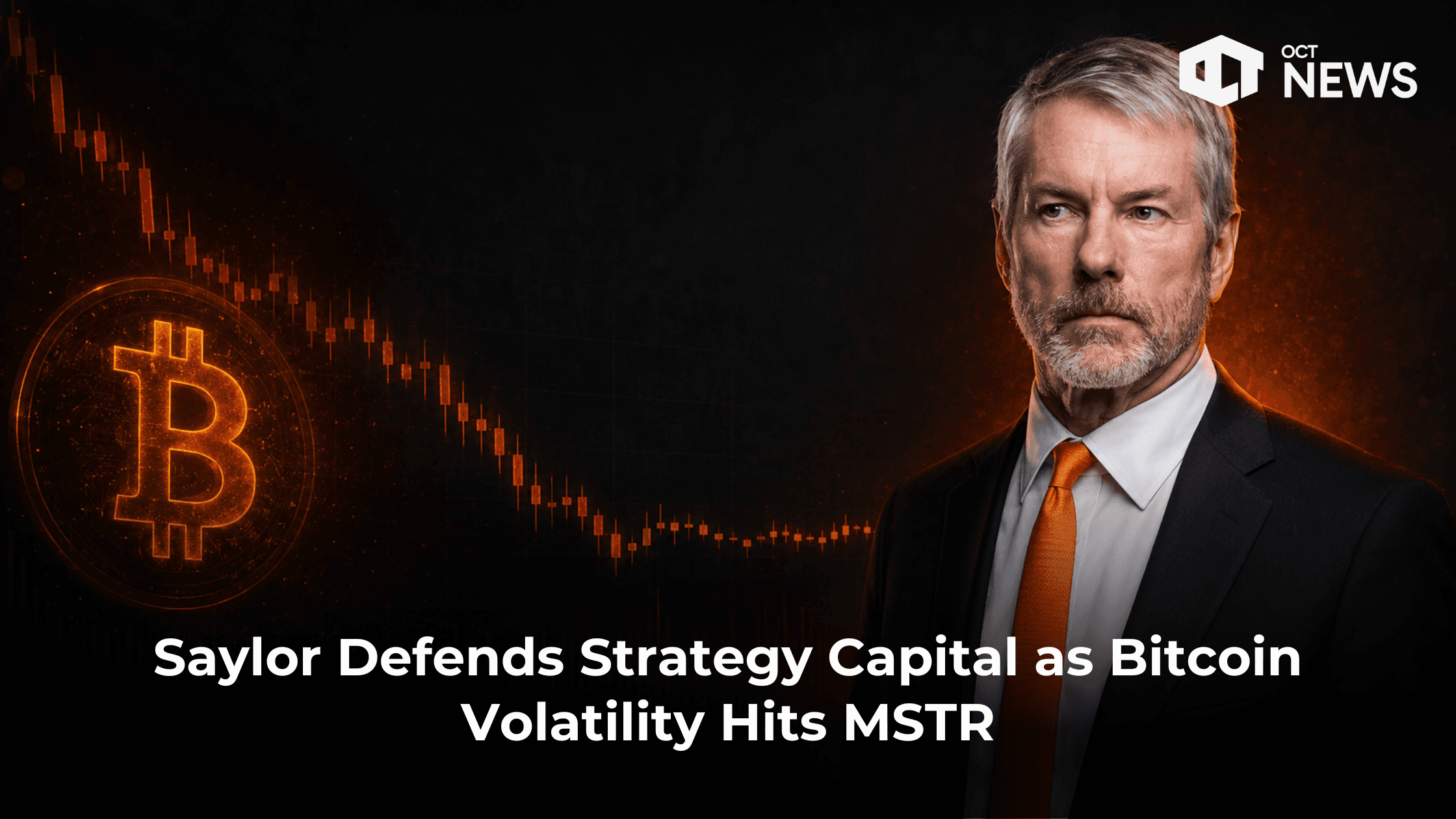 Saylor Defends Strategy Capital as Bitcoin Volatility Hits MSTR