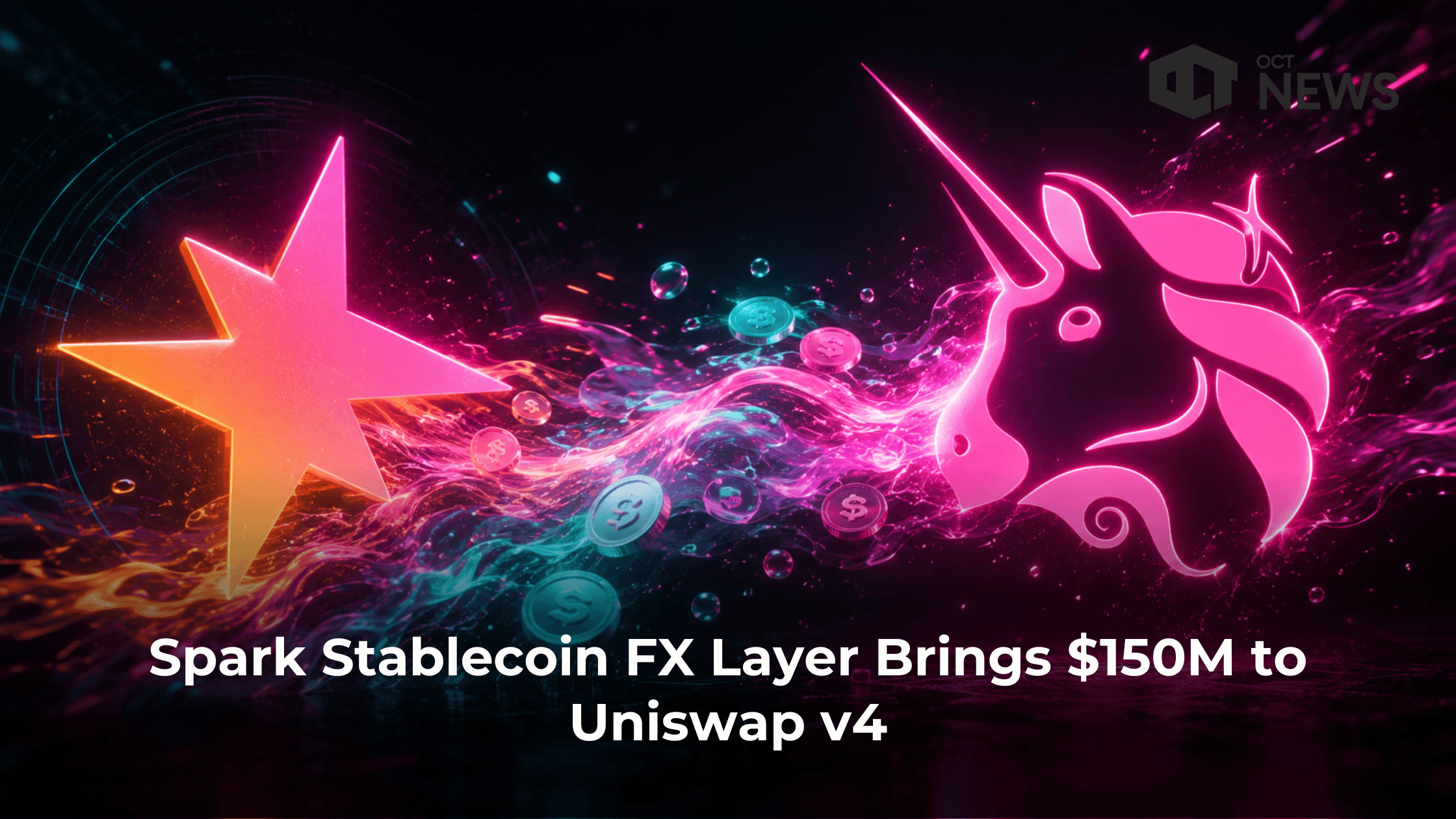 Spark Stablecoin FX Layer Brings $150M to Uniswap v4