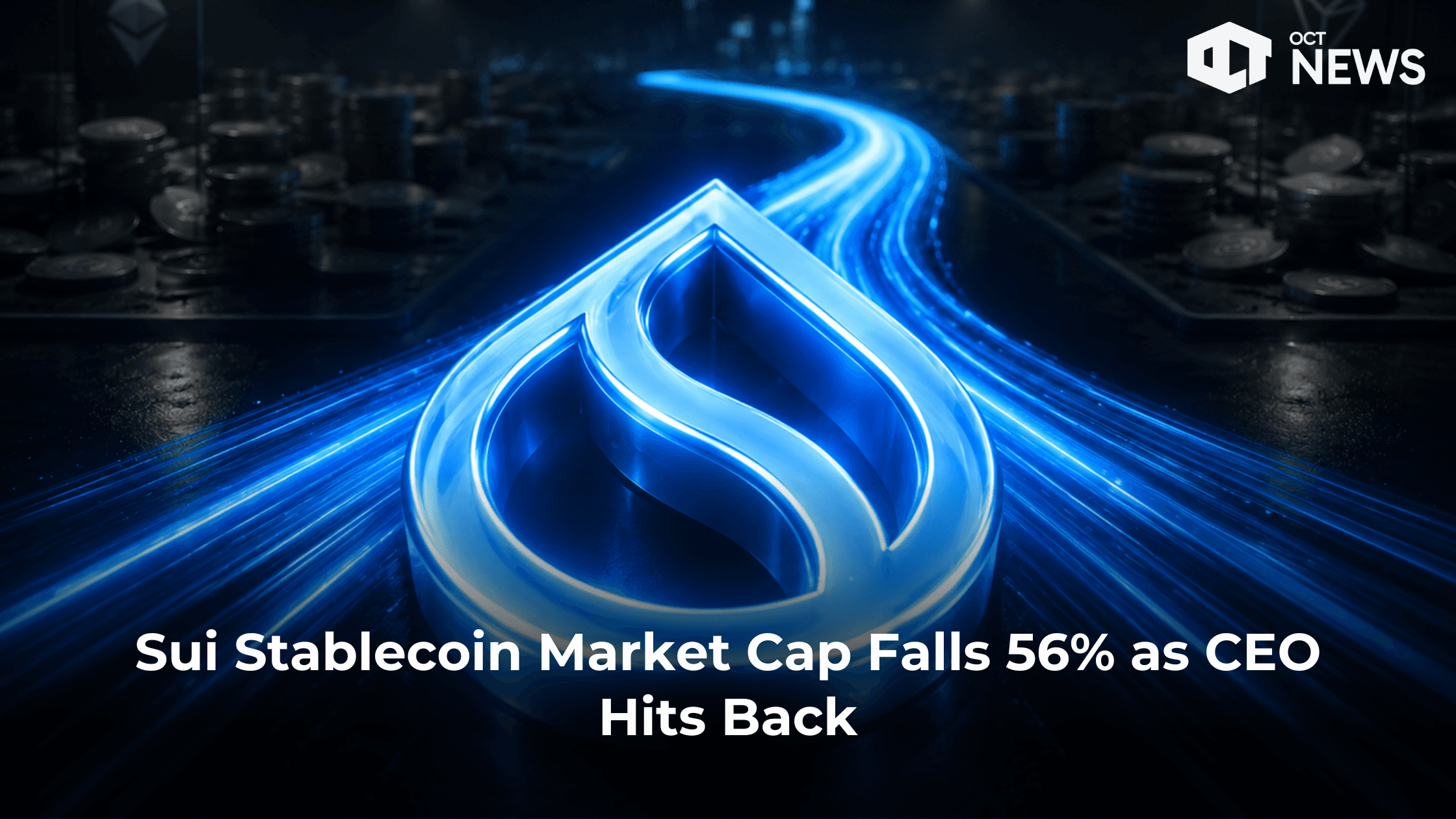 Sui Stablecoin Market Cap Falls 56% as CEO Hits Back