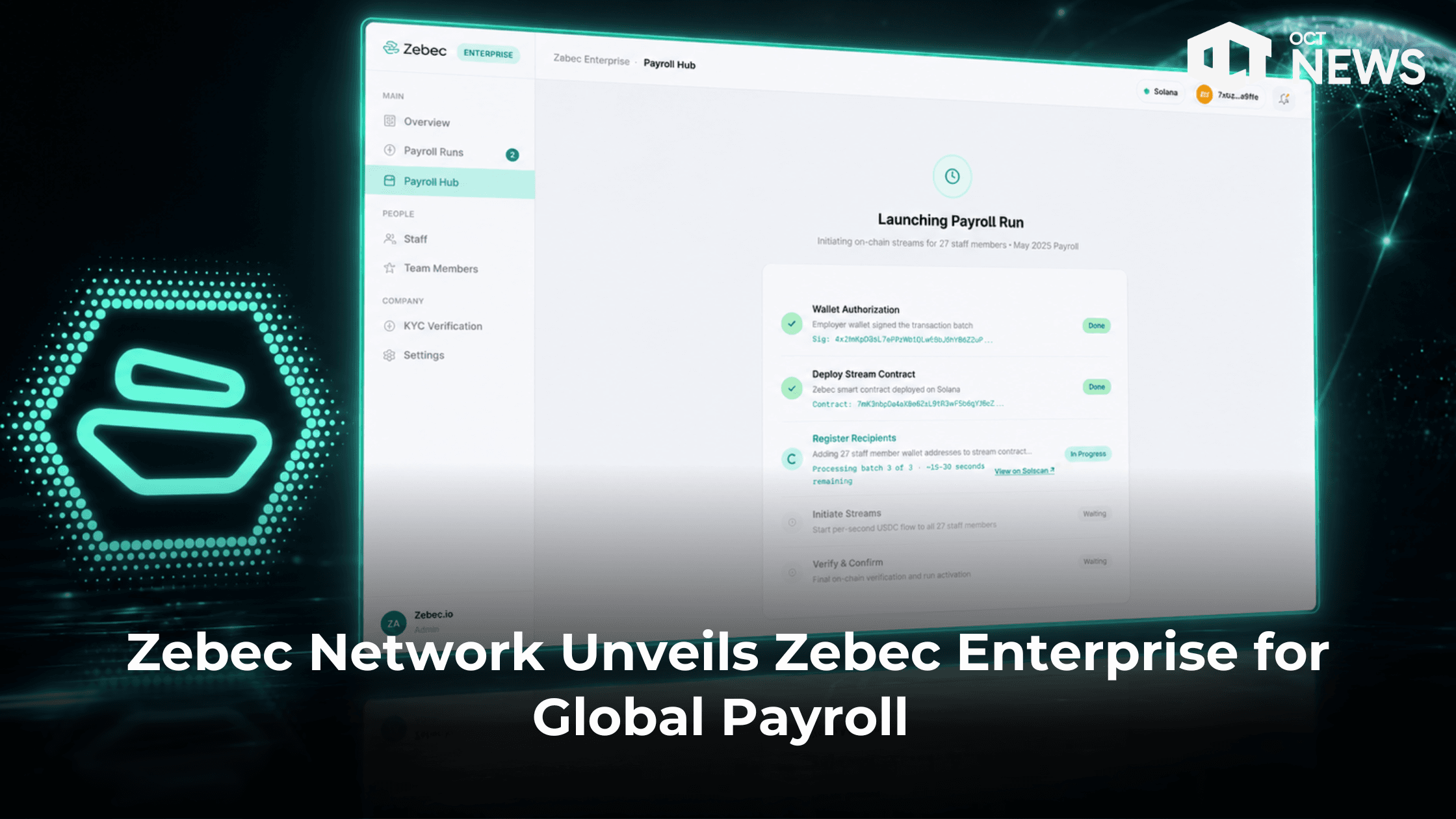 Zebec Network Unveils Zebec Enterprise for Global Payroll