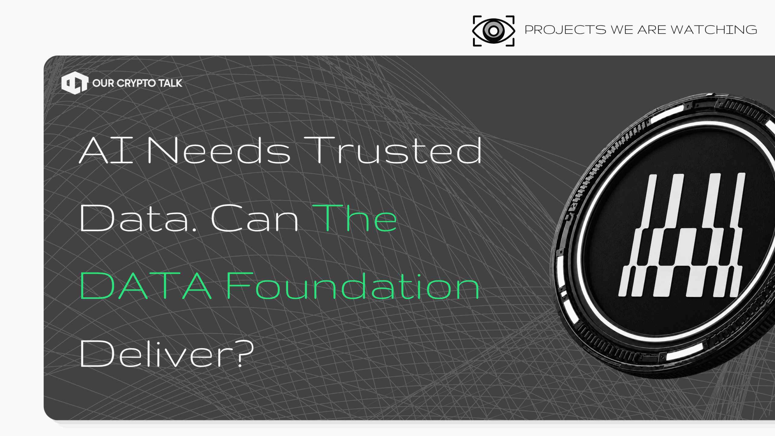 AI Needs Trusted Data. Can The DATA Foundation Deliver?
