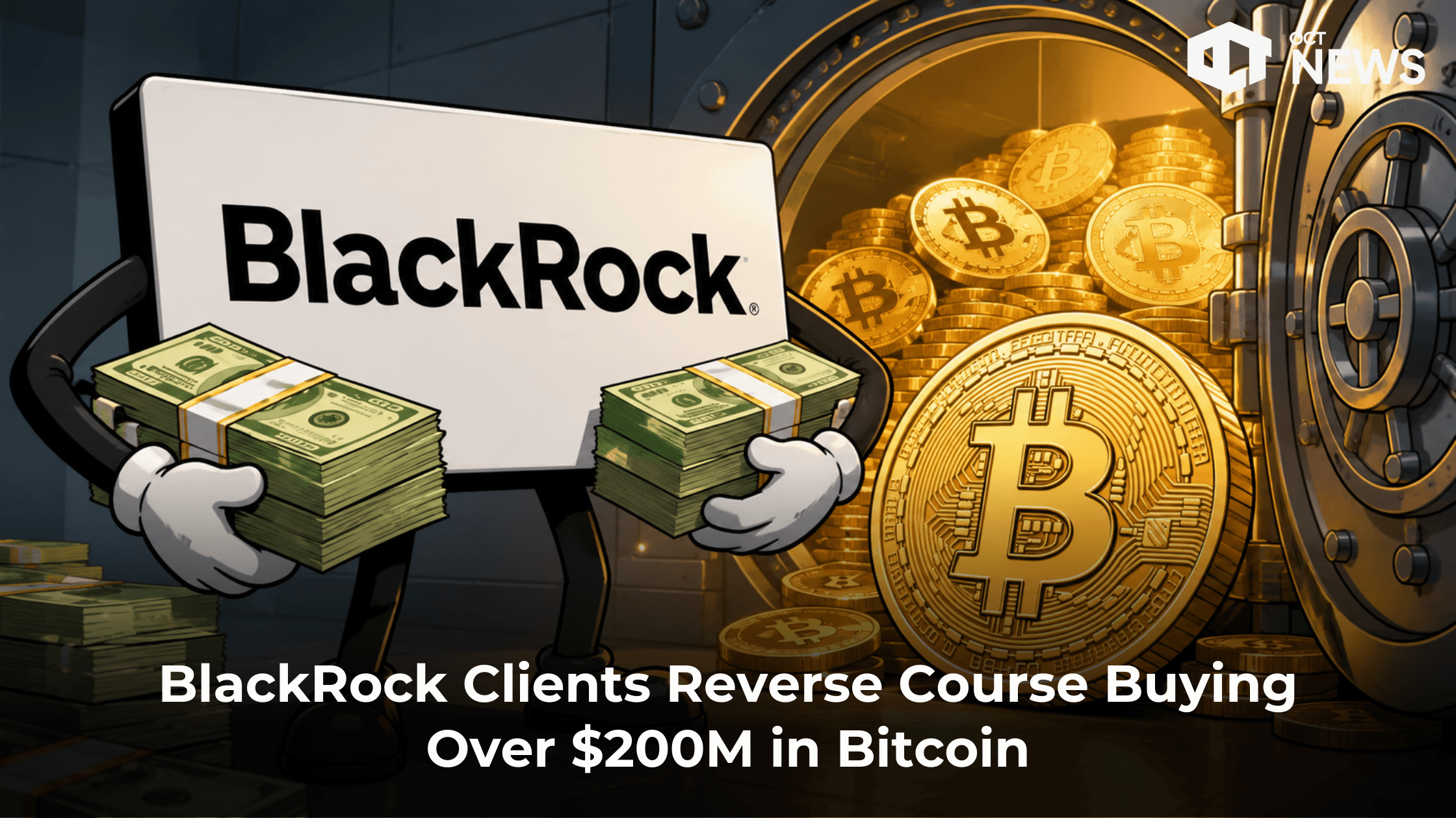 BlackRock Clients Reverse Course Buying Over $200M in Bitcoin