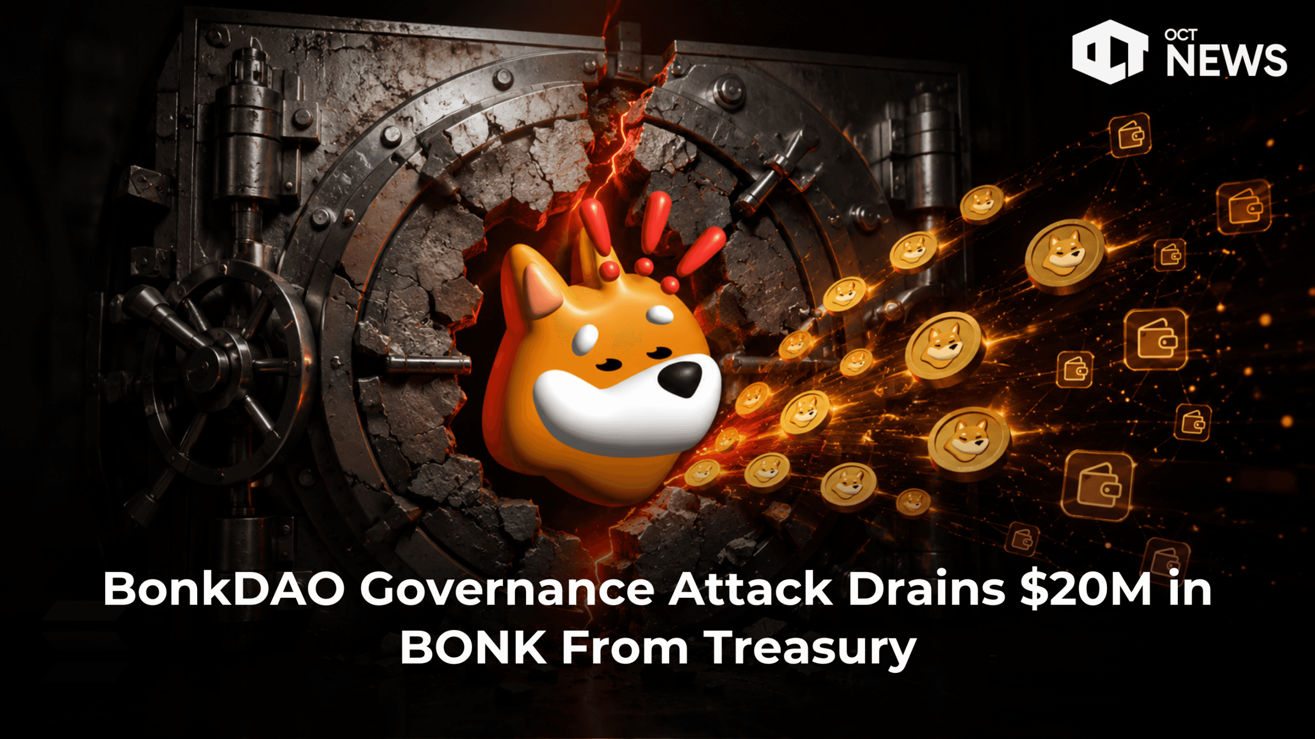 BonkDAO Governance Attack Drains $20M in BONK From Treasury