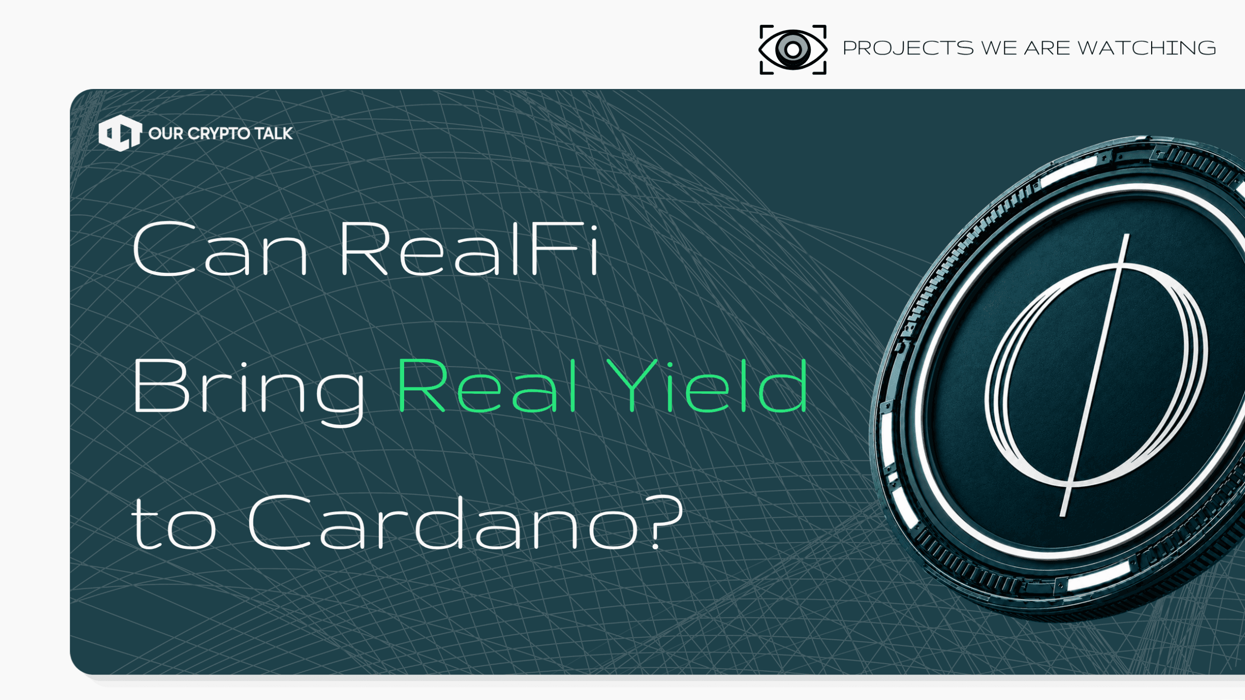 Can RealFi Bring Real Yield to Cardano?