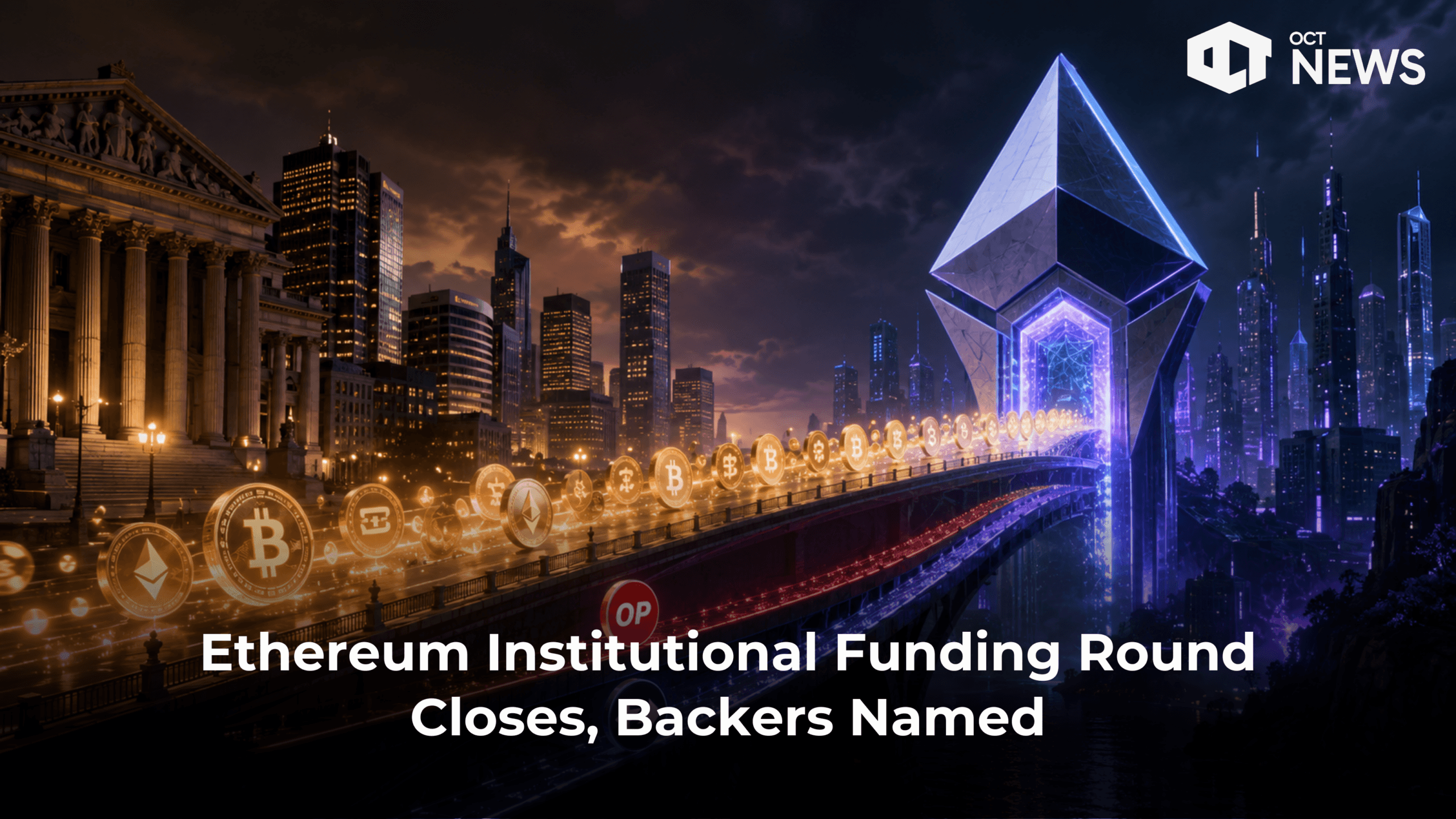 Ethereum Institutional Funding Round Closes, Backers Named