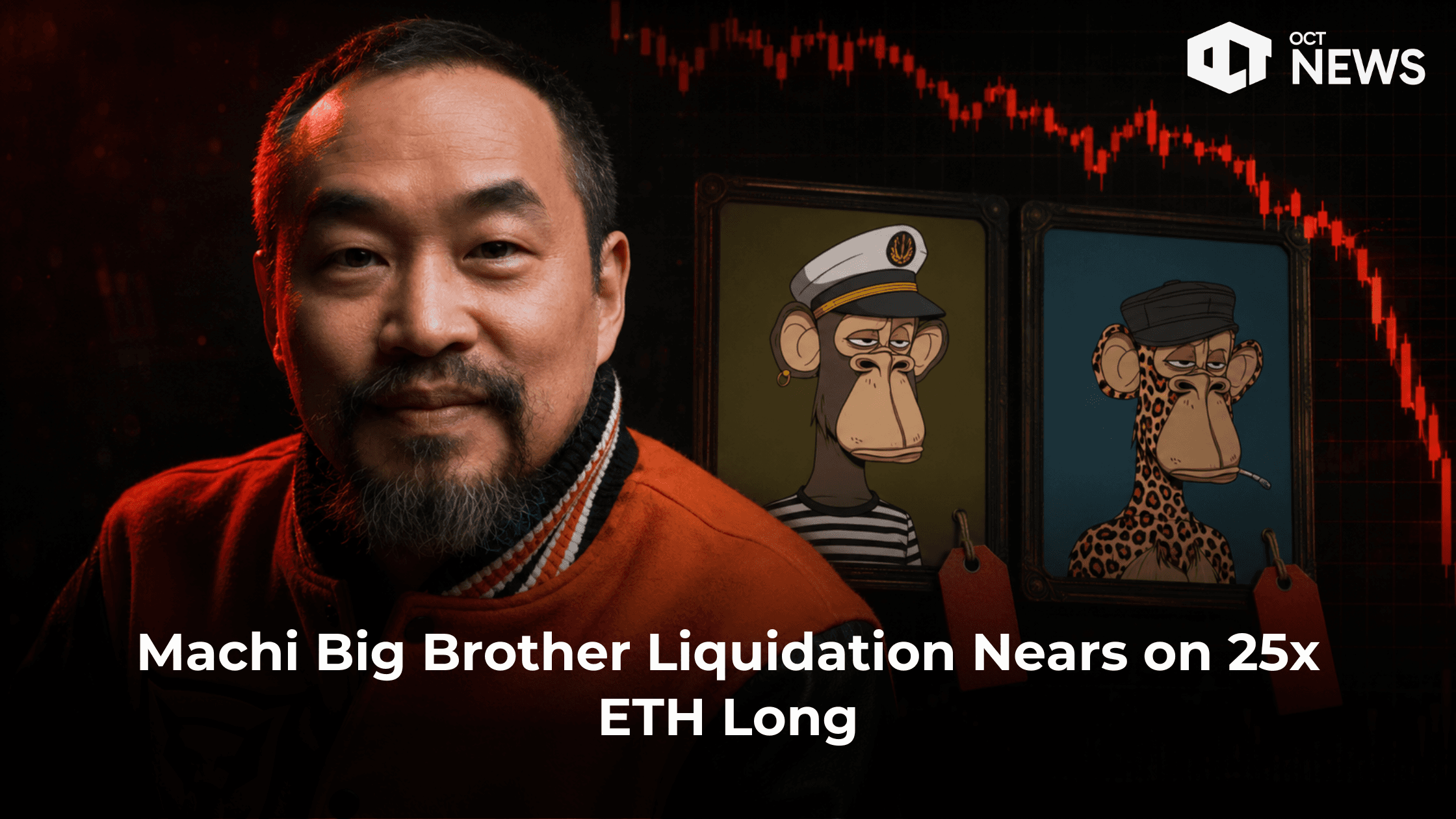 Machi Big Brother Liquidation Nears on 25x ETH Long