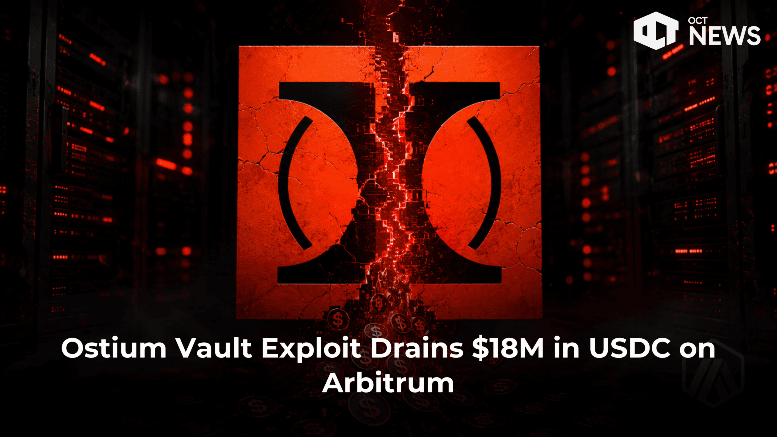 Ostium Vault Exploit Drains $18M in USDC on Arbitrum