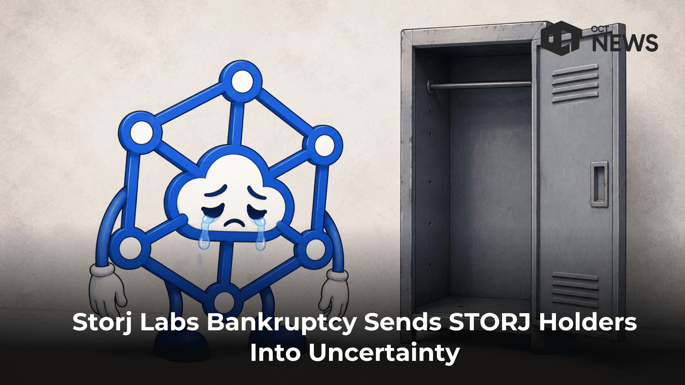 Storj Labs Bankruptcy Sends STORJ Holders Into Uncertainty