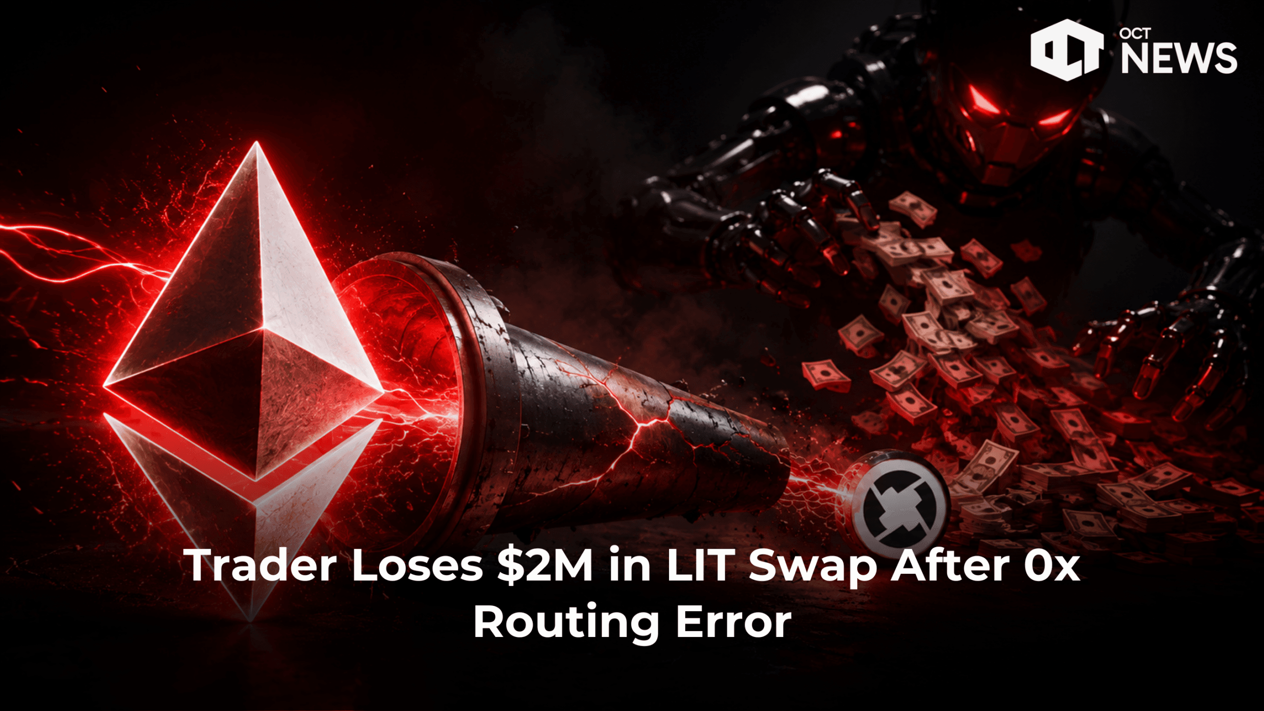 Trader Loses $2M in LIT Swap After 0x Routing Error