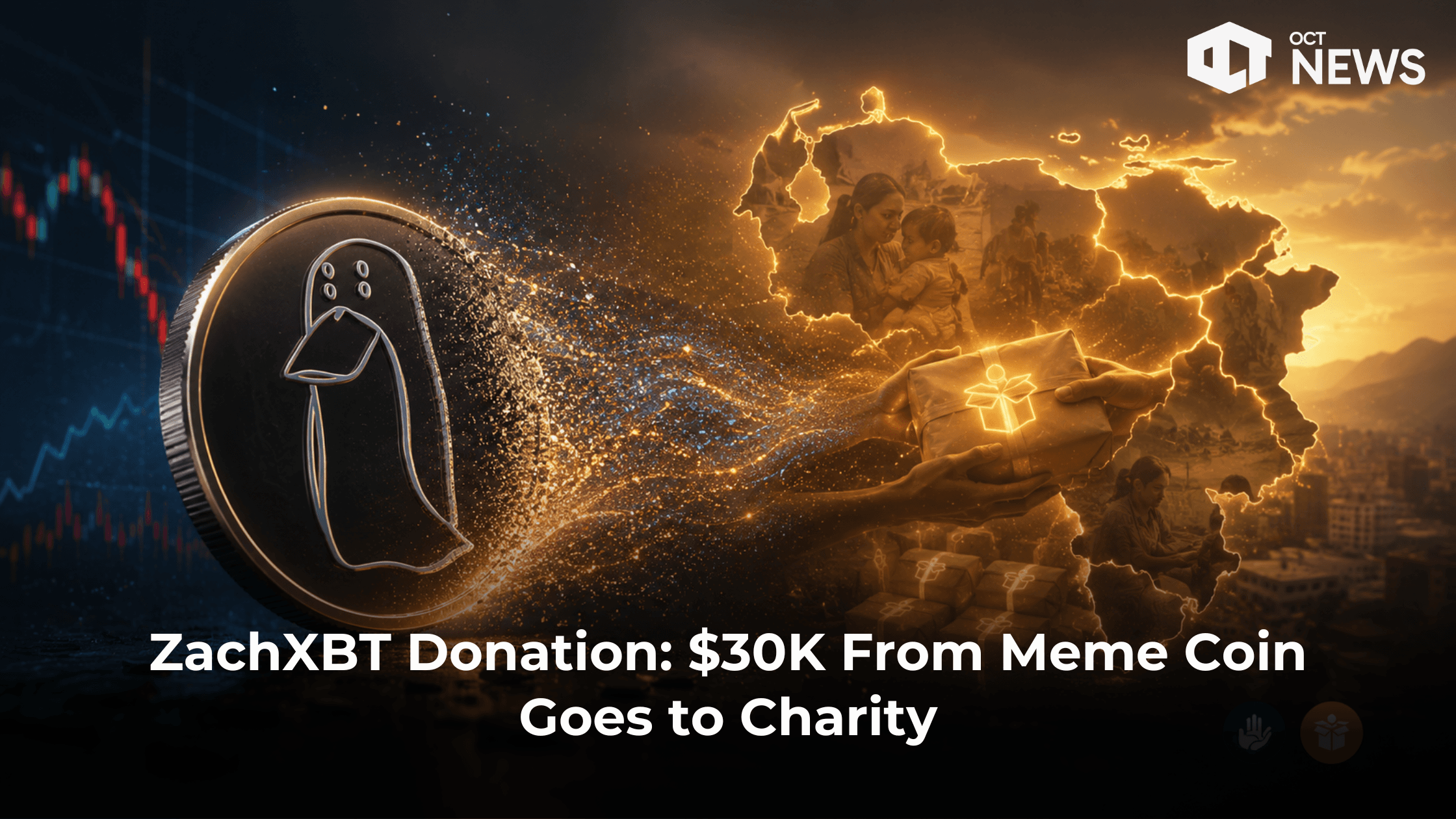 ZachXBT Donation: $30K From Meme Coin Goes to Charity