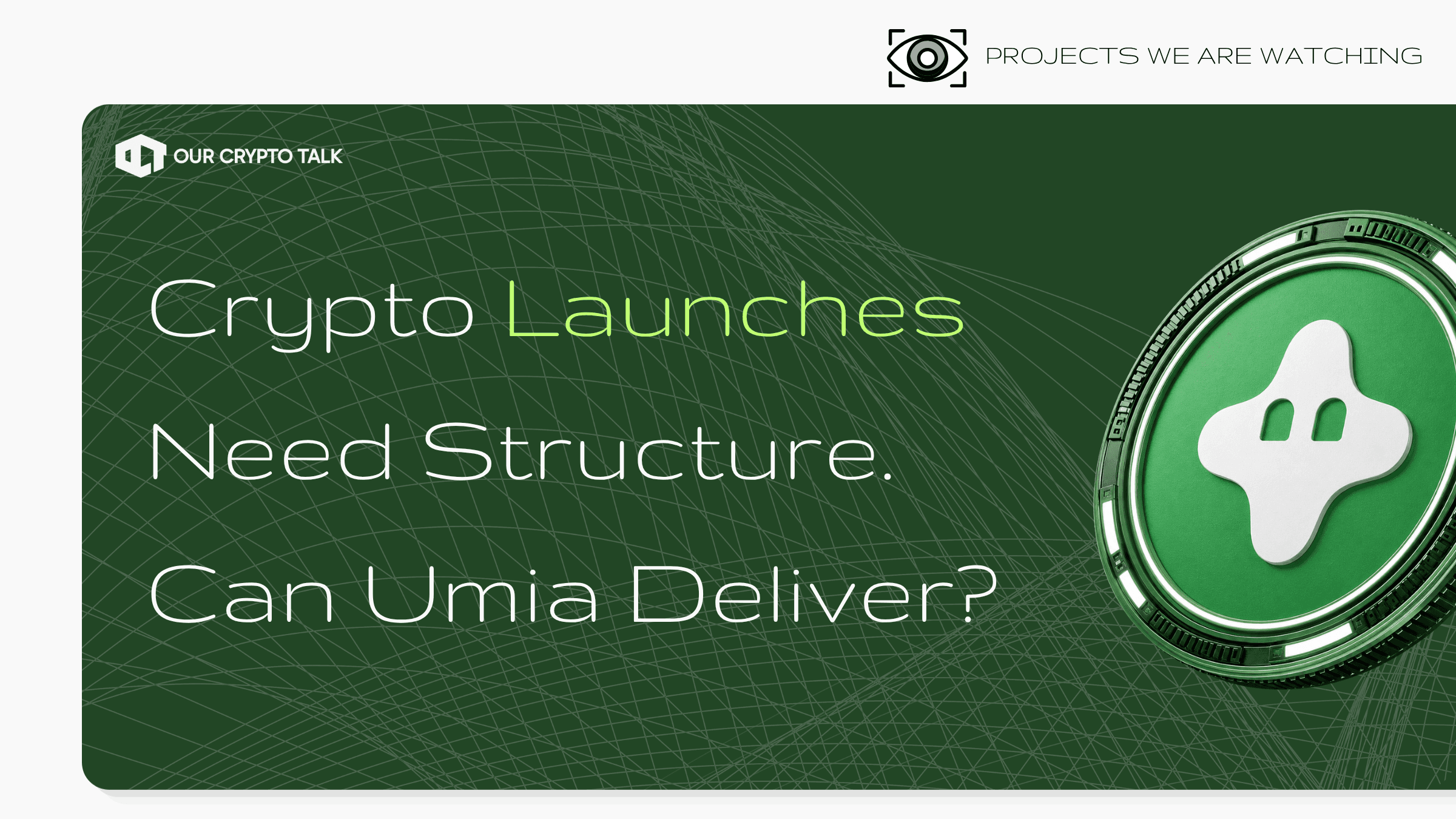Crypto Launches Need Structure. Can Umia Deliver?